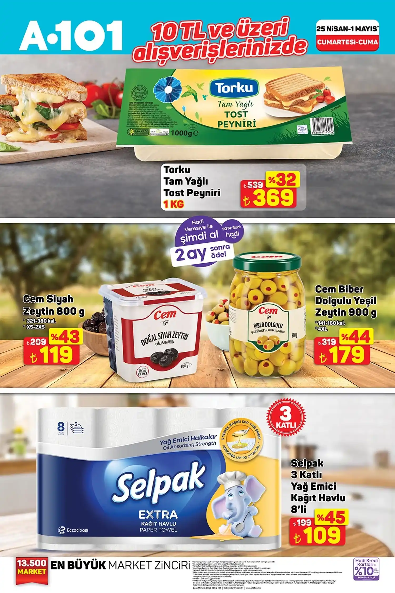 A101 aktüel 25 Nisan 2026 katalog gorseli 4