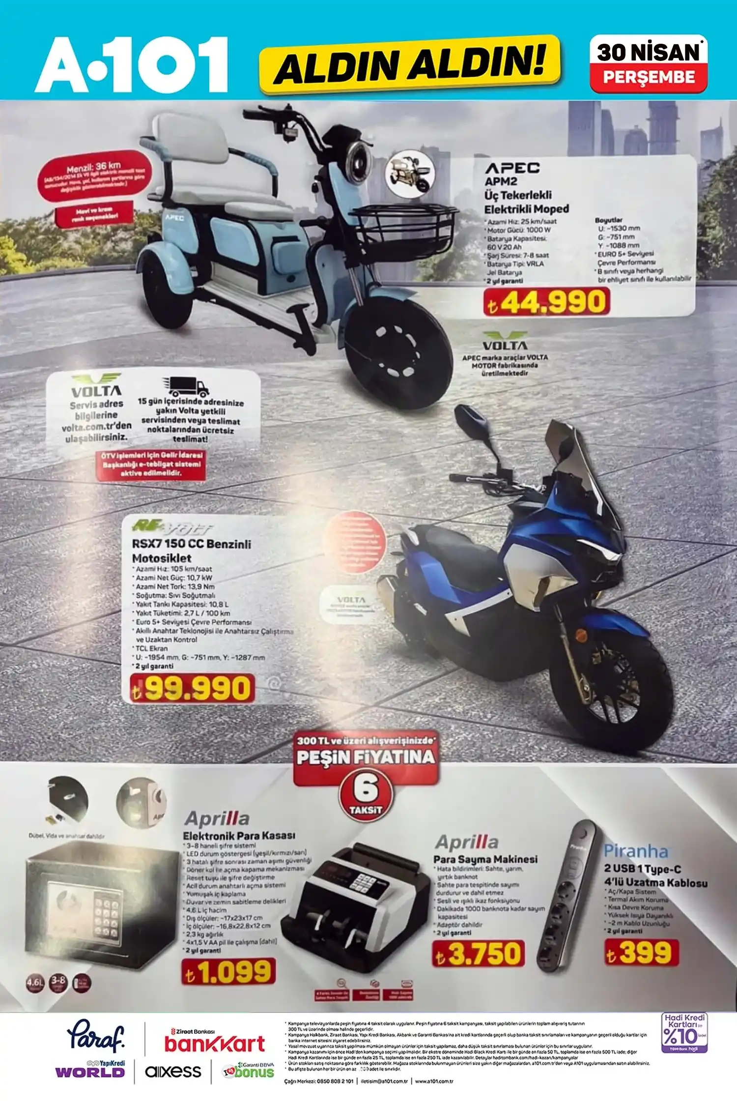 A101 aktüel 30 Nisan 2026 katalog gorseli 6