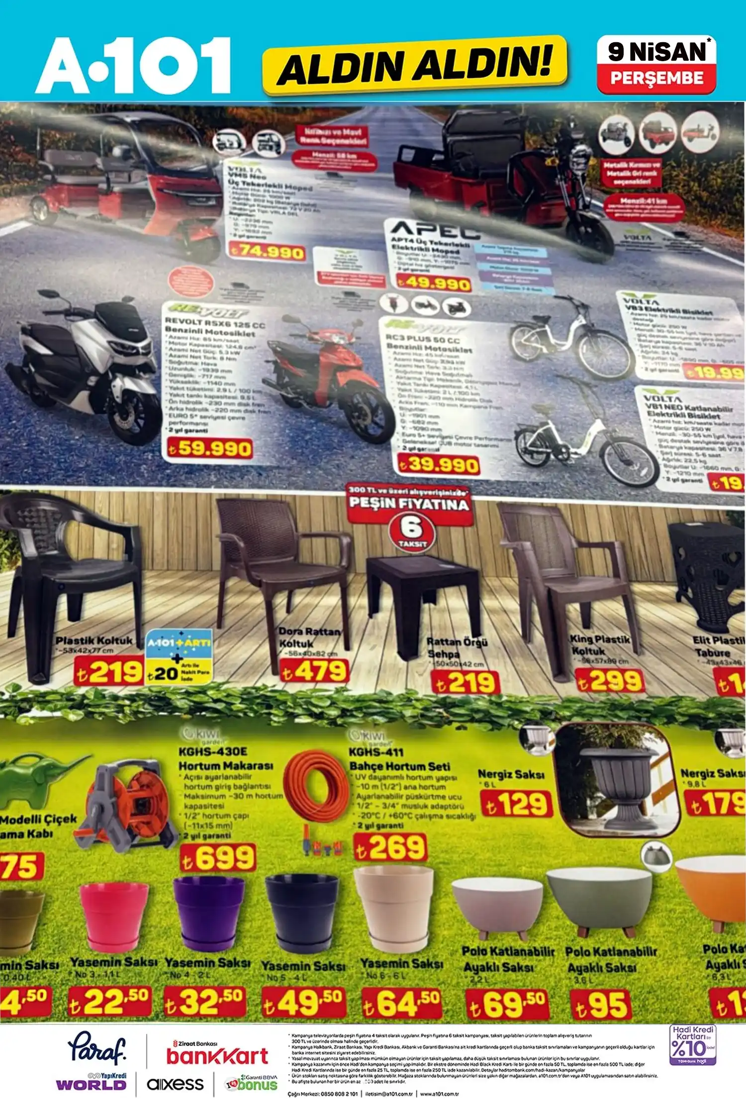 A101 aktüel 9 Nisan 2026 katalog gorseli 5