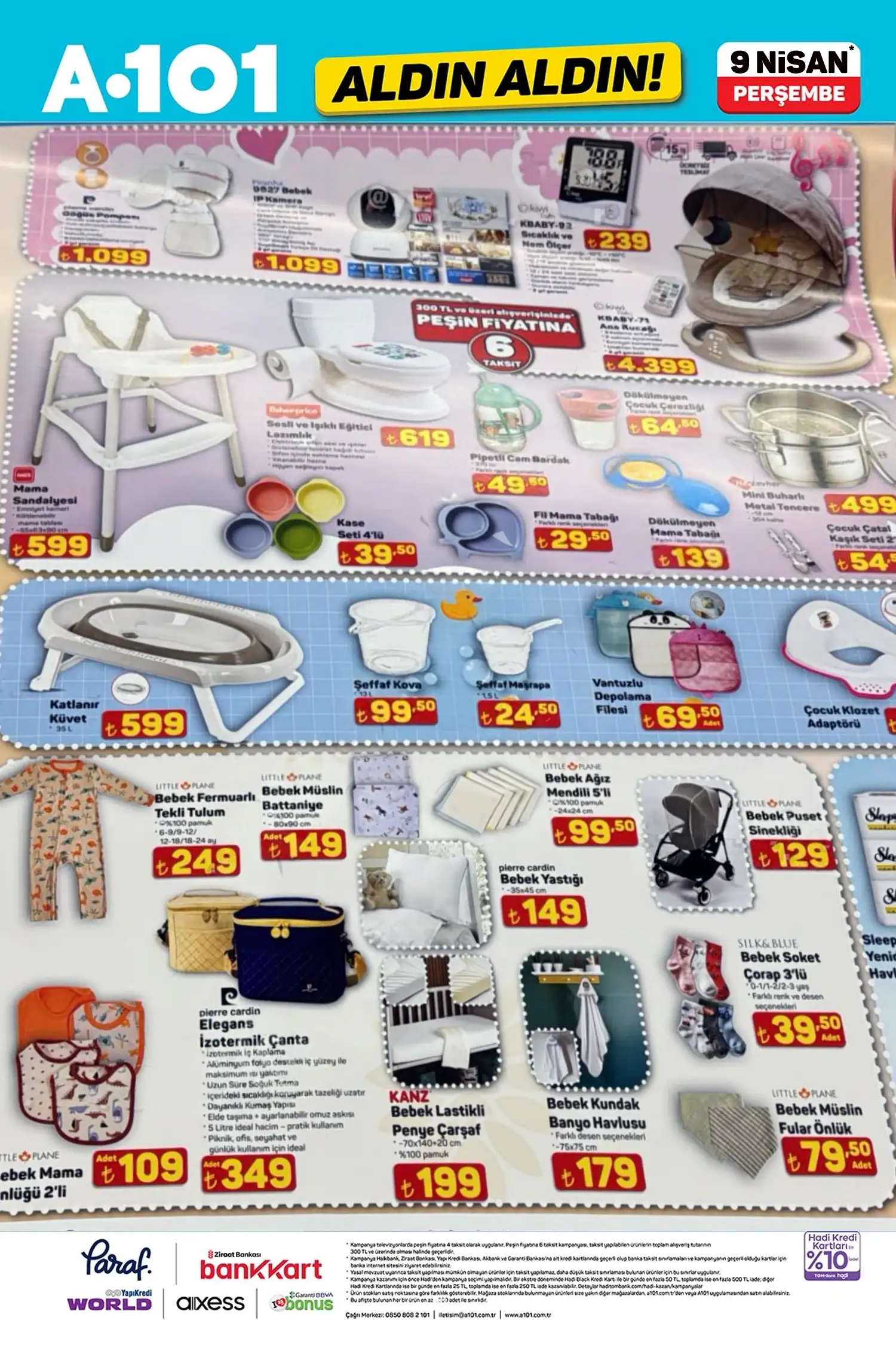 A101 aktüel 9 Nisan 2026 katalog gorseli 7