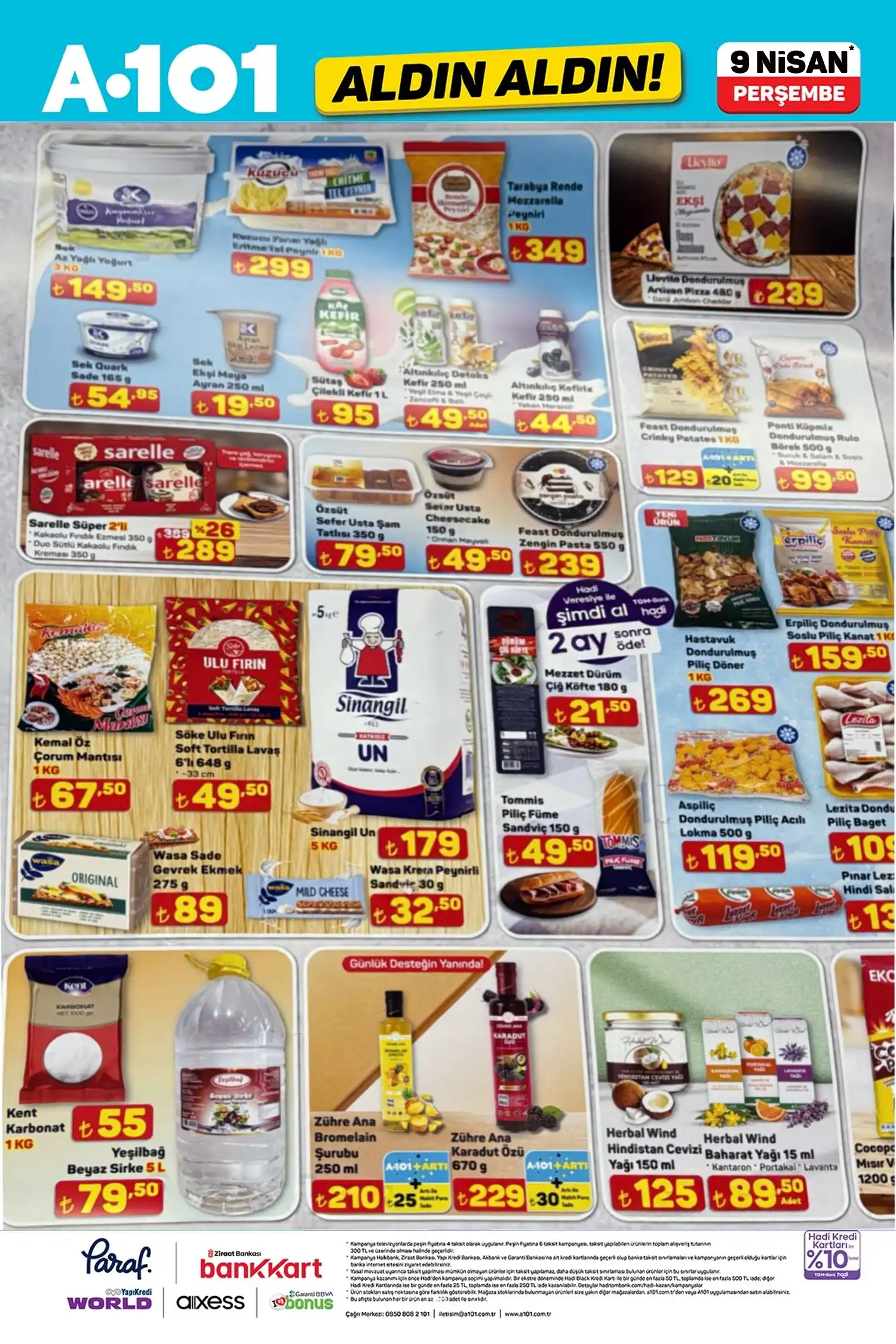 A101 aktüel 9 Nisan 2026 katalog gorseli 10