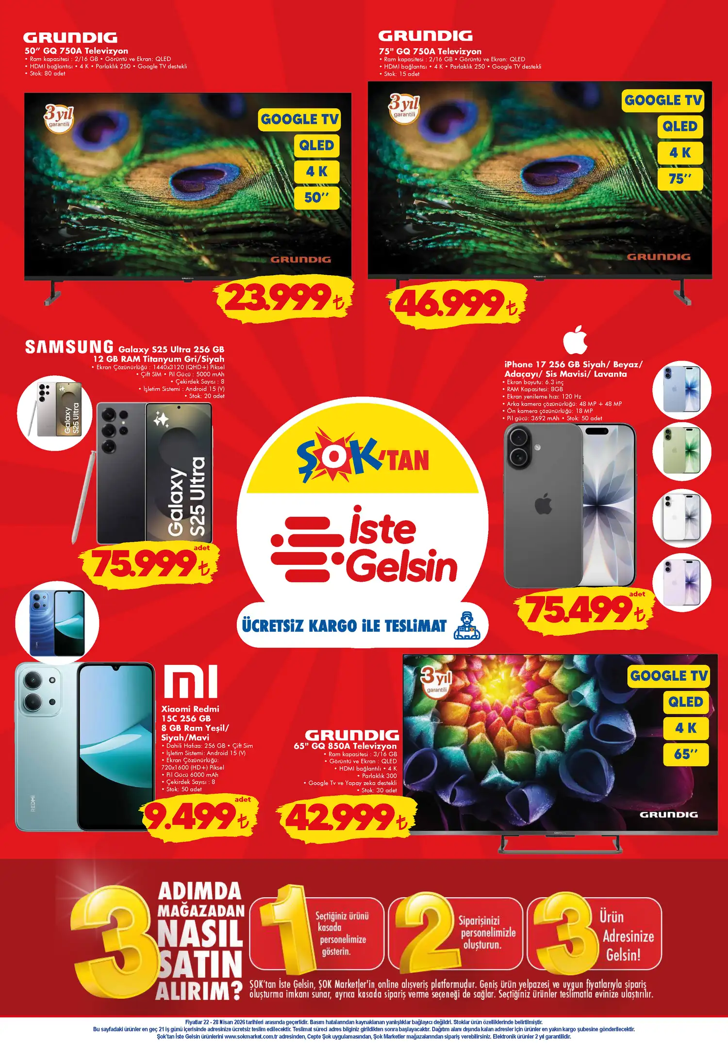 ŞOK aktüel 22 Nisan 2026 katalog gorseli 8