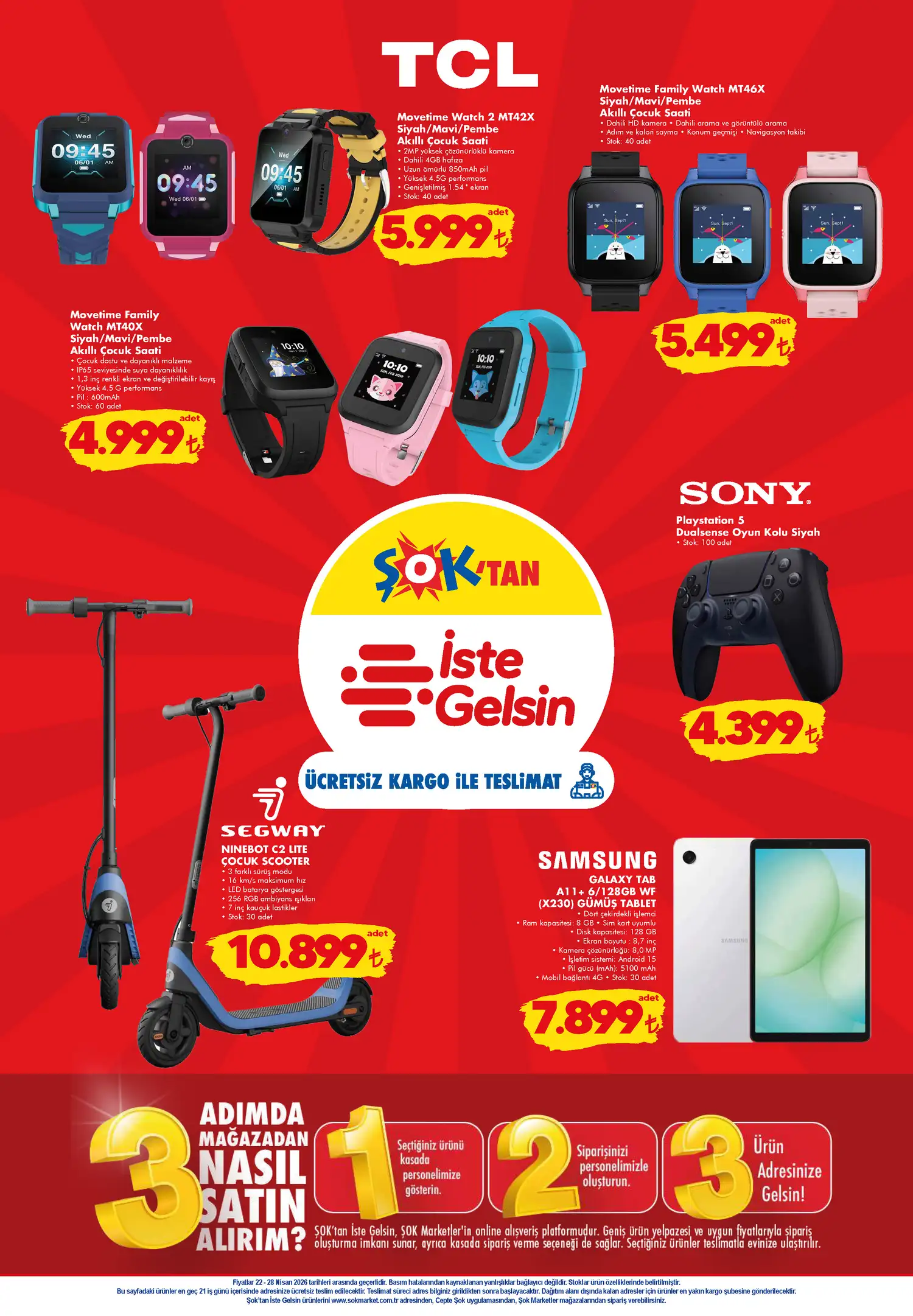 ŞOK aktüel 22 Nisan 2026 katalog gorseli 9