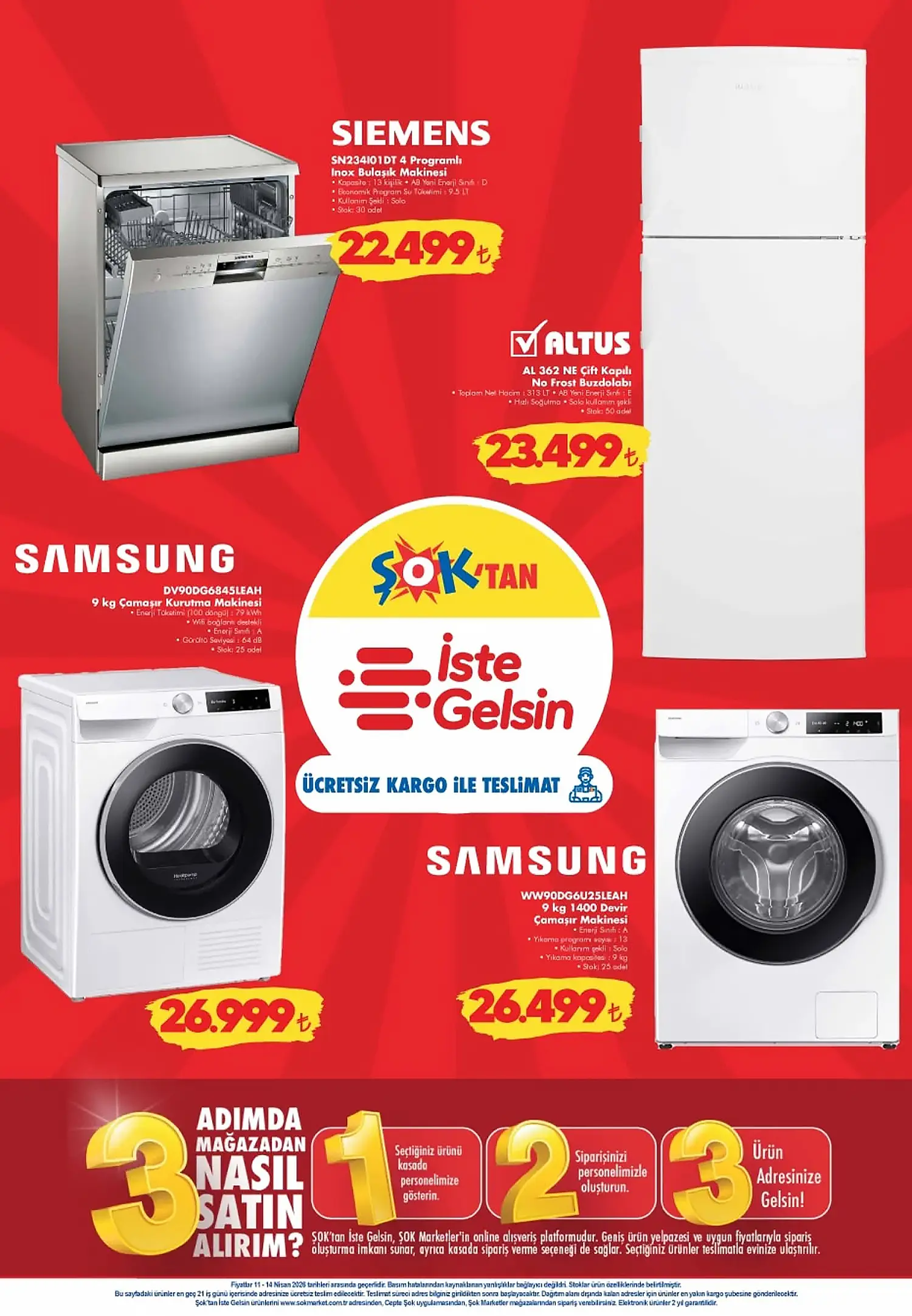 ŞOK 11 Nisan 2026 Aktüel Ürünler Kataloğu ŞOK aktüel 11 Nisan 2026 katalog gorseli 4