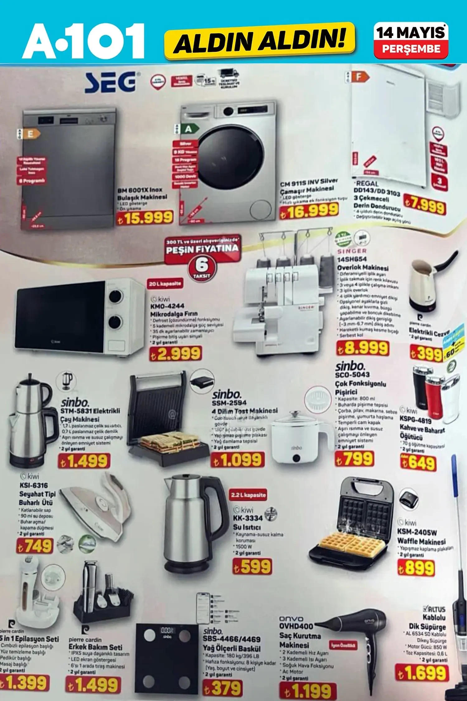 A101 aktüel 14 Mayıs 2026 katalog gorseli 2