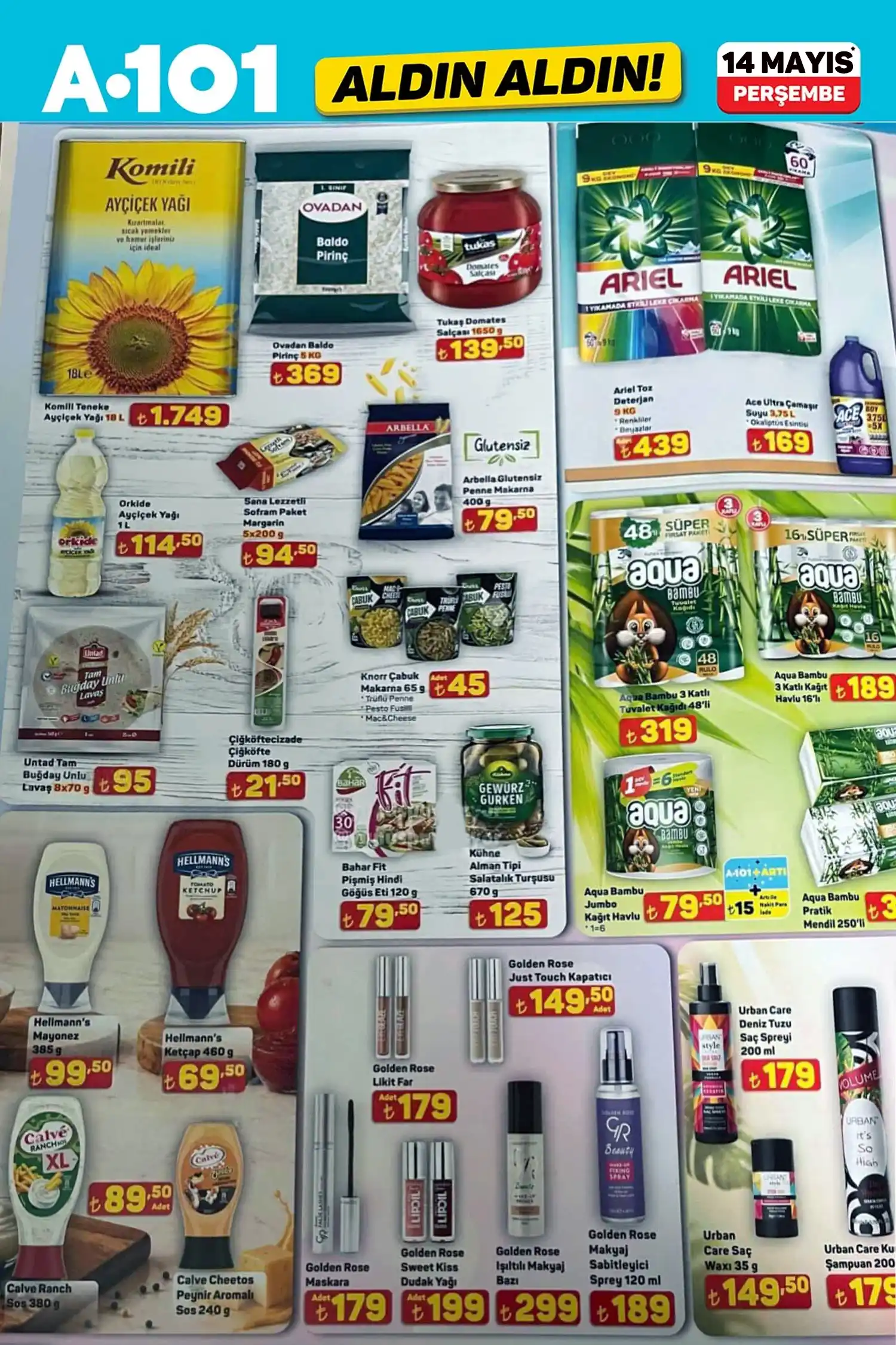 A101 aktüel 14 Mayıs 2026 katalog gorseli 9
