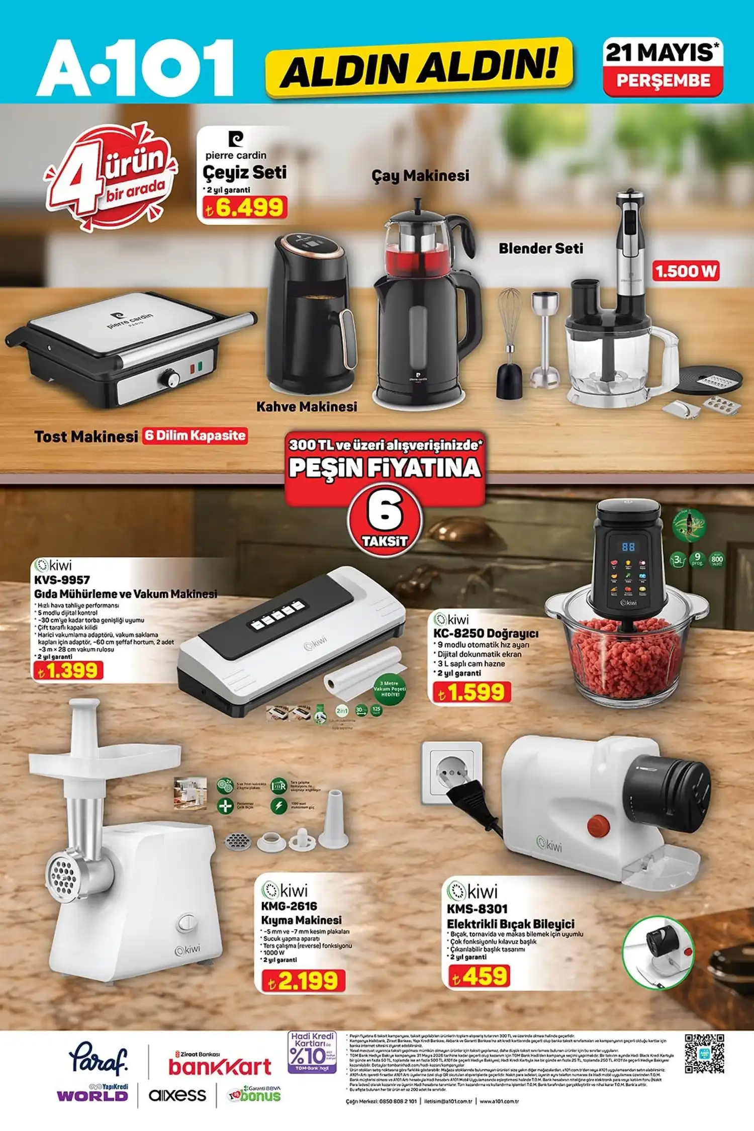 A101 aktüel 21 Mayıs 2026 katalog gorseli 1