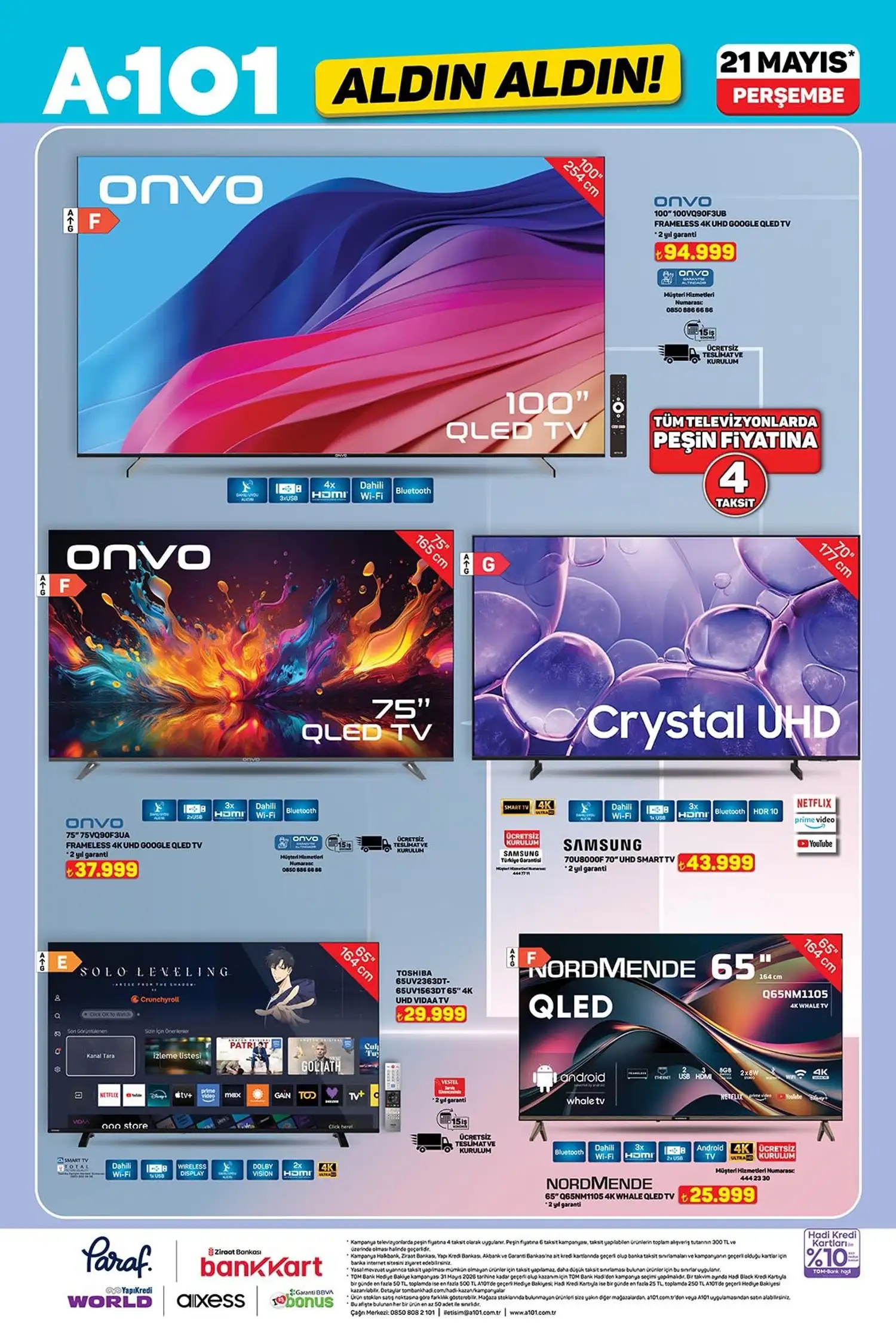 A101 aktüel 21 Mayıs 2026 katalog gorseli 2