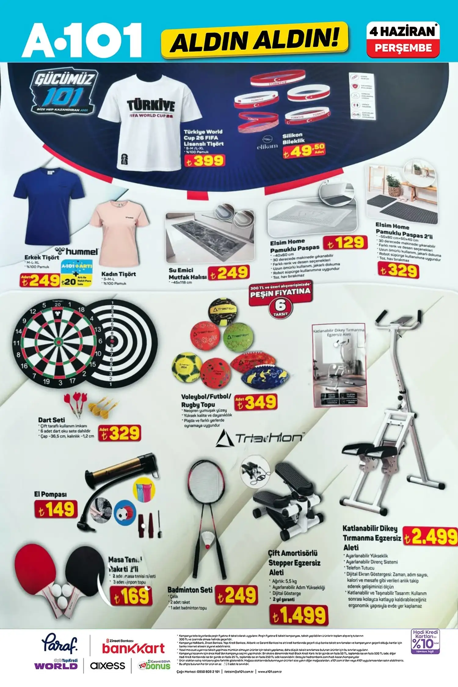 A101 aktüel 4 Haziran 2026 katalog gorseli 5