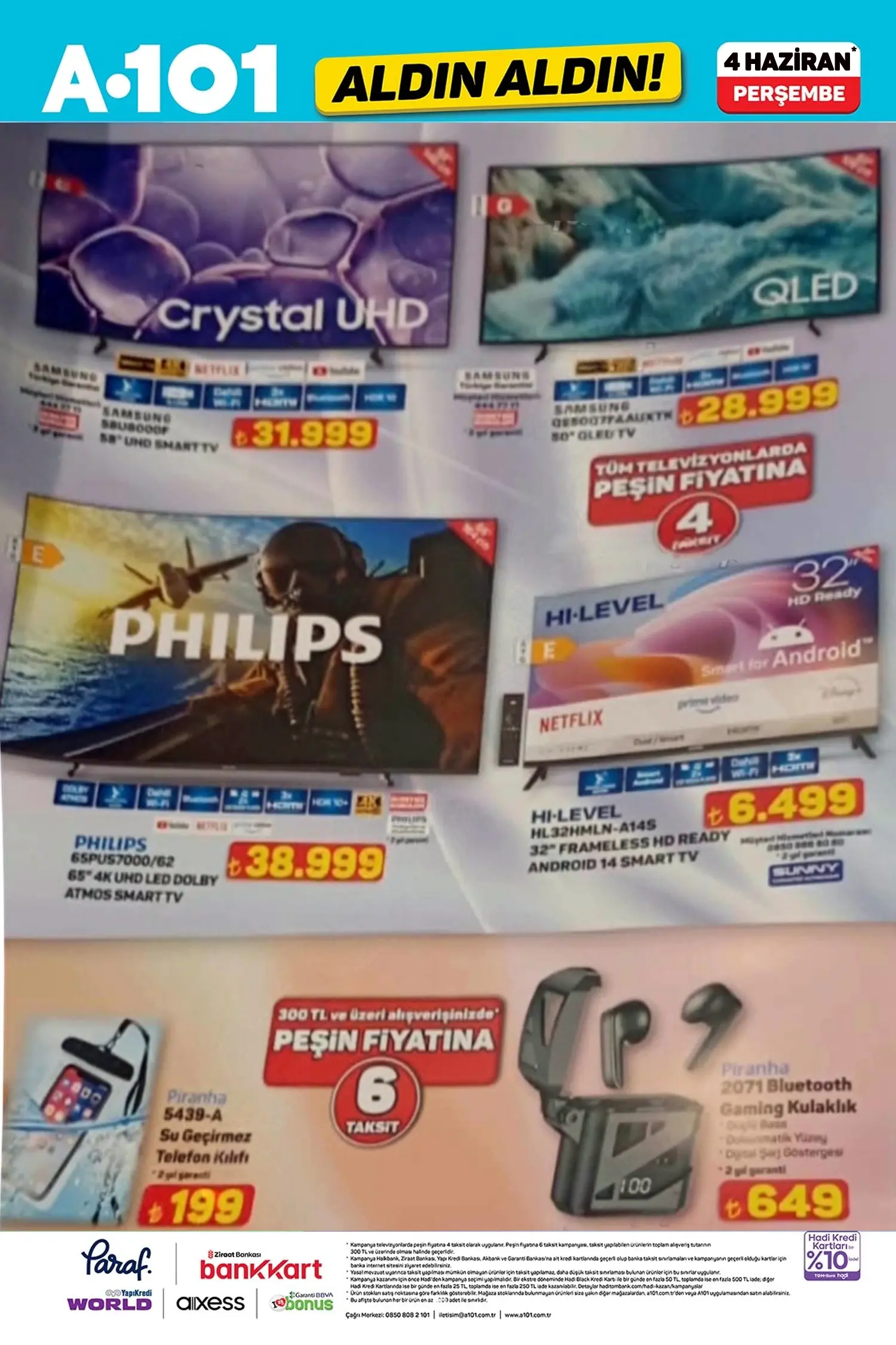 A101 aktüel 4 Haziran 2026 katalog gorseli 7