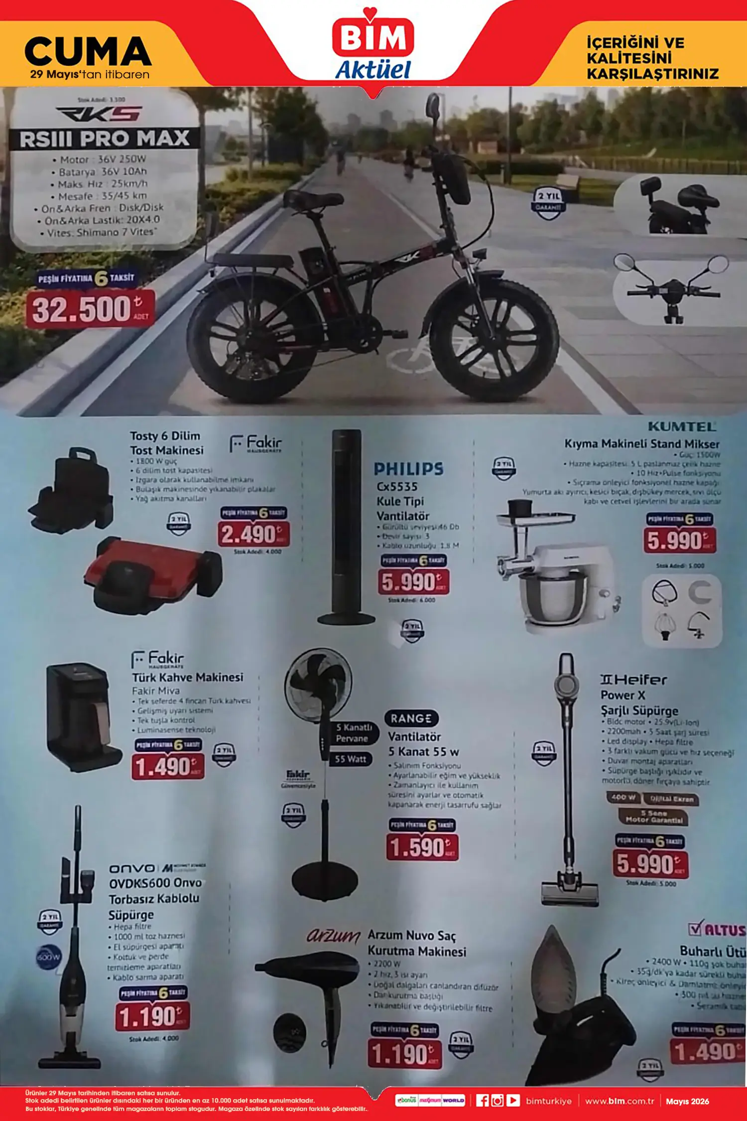 Bi̇m aktüel 29 Mayıs 2026 katalog gorseli 2