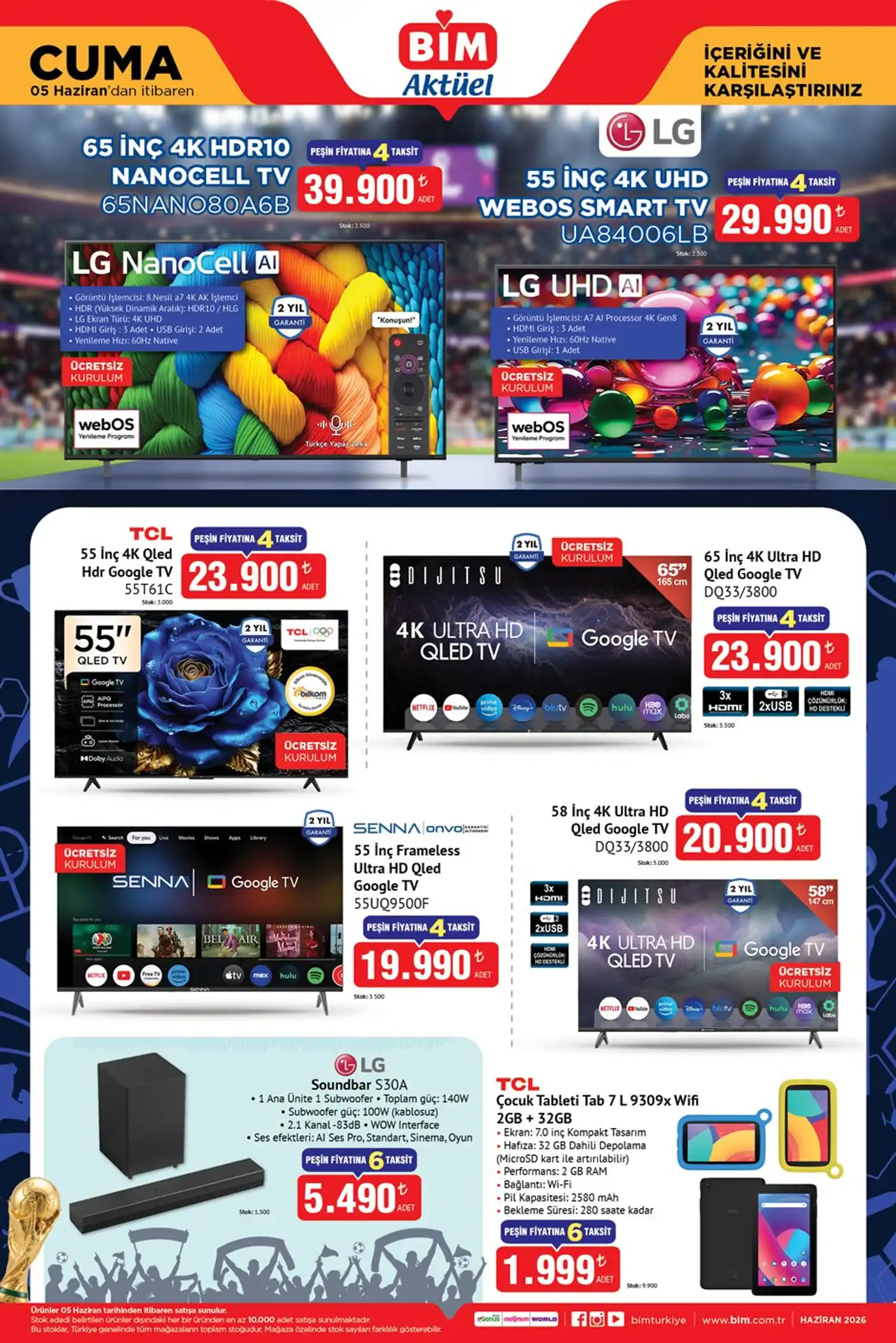 Bi̇m aktüel 5 Haziran 2026 katalog gorseli 1