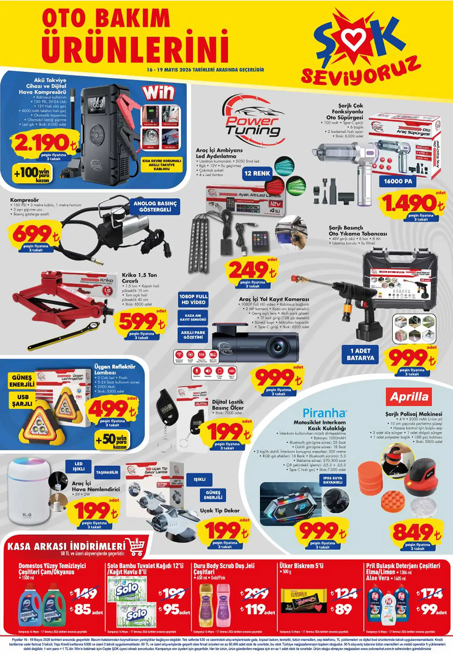 ŞOK aktüel 16 Mayıs 2026 katalog gorseli 1