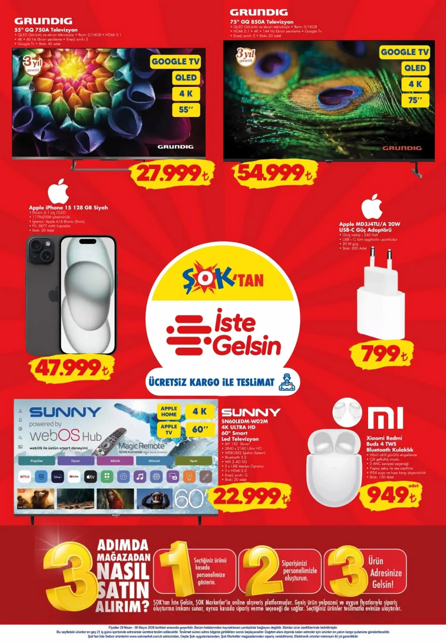 ŞOK aktüel 29 Nisan 2026 katalog gorseli 7