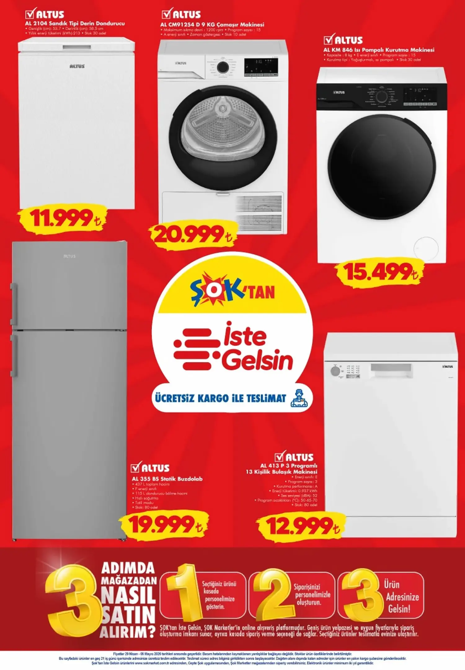 ŞOK aktüel 29 Nisan 2026 katalog gorseli 8