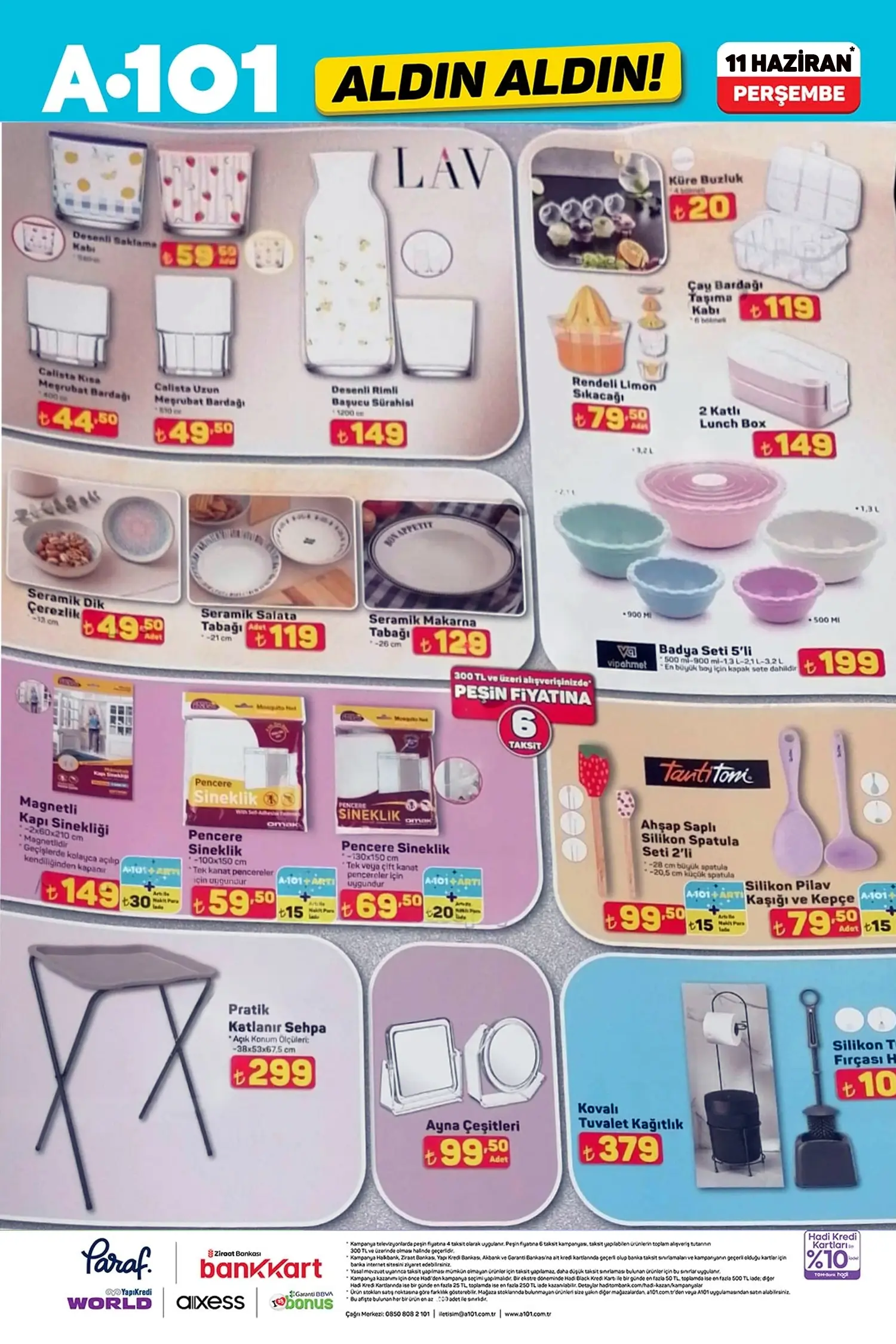 A101 aktüel 11 Haziran 2026 katalog gorseli 4