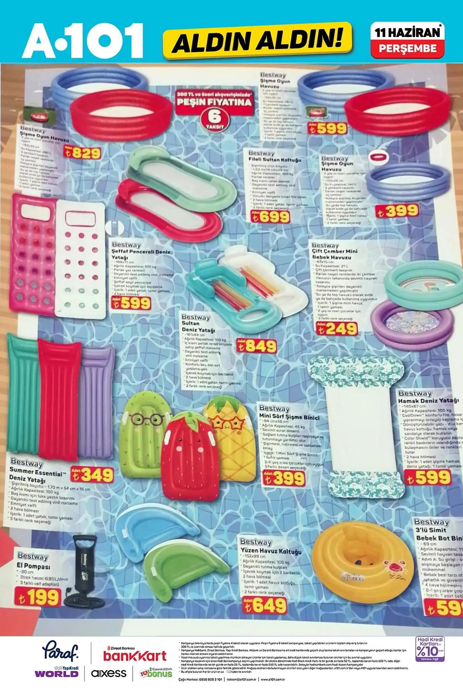 A101 aktüel 11 Haziran 2026 katalog gorseli 7