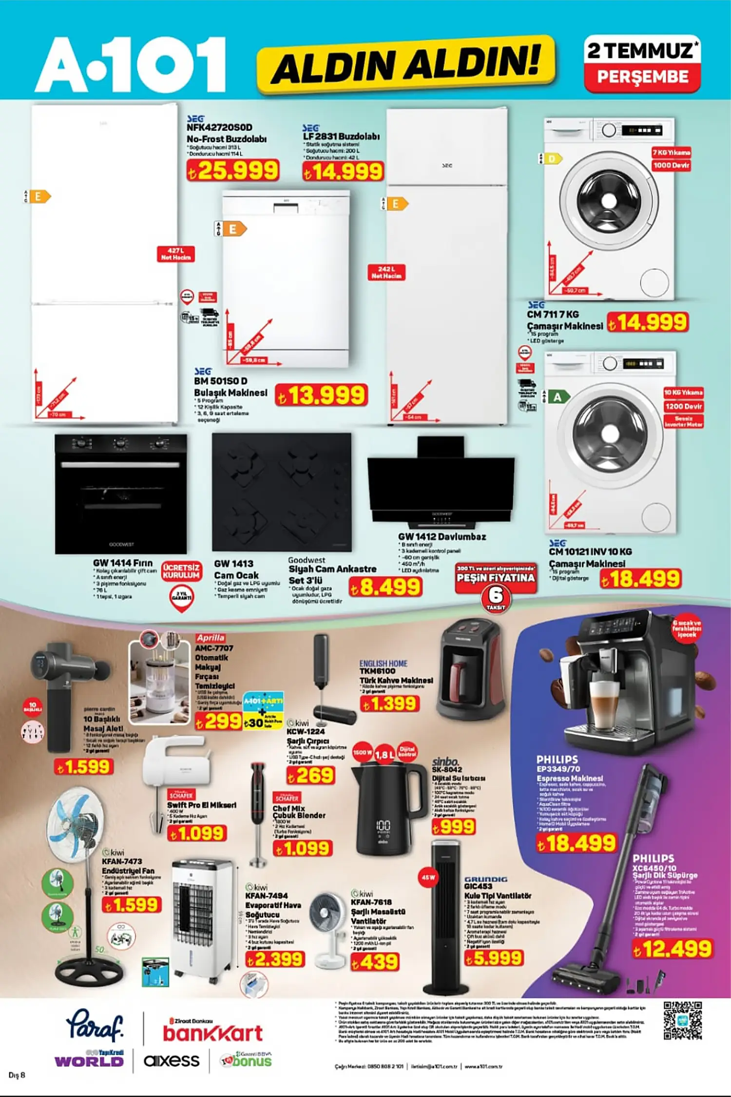 A101 aktüel 2 Temmuz 2026 katalog gorseli 2