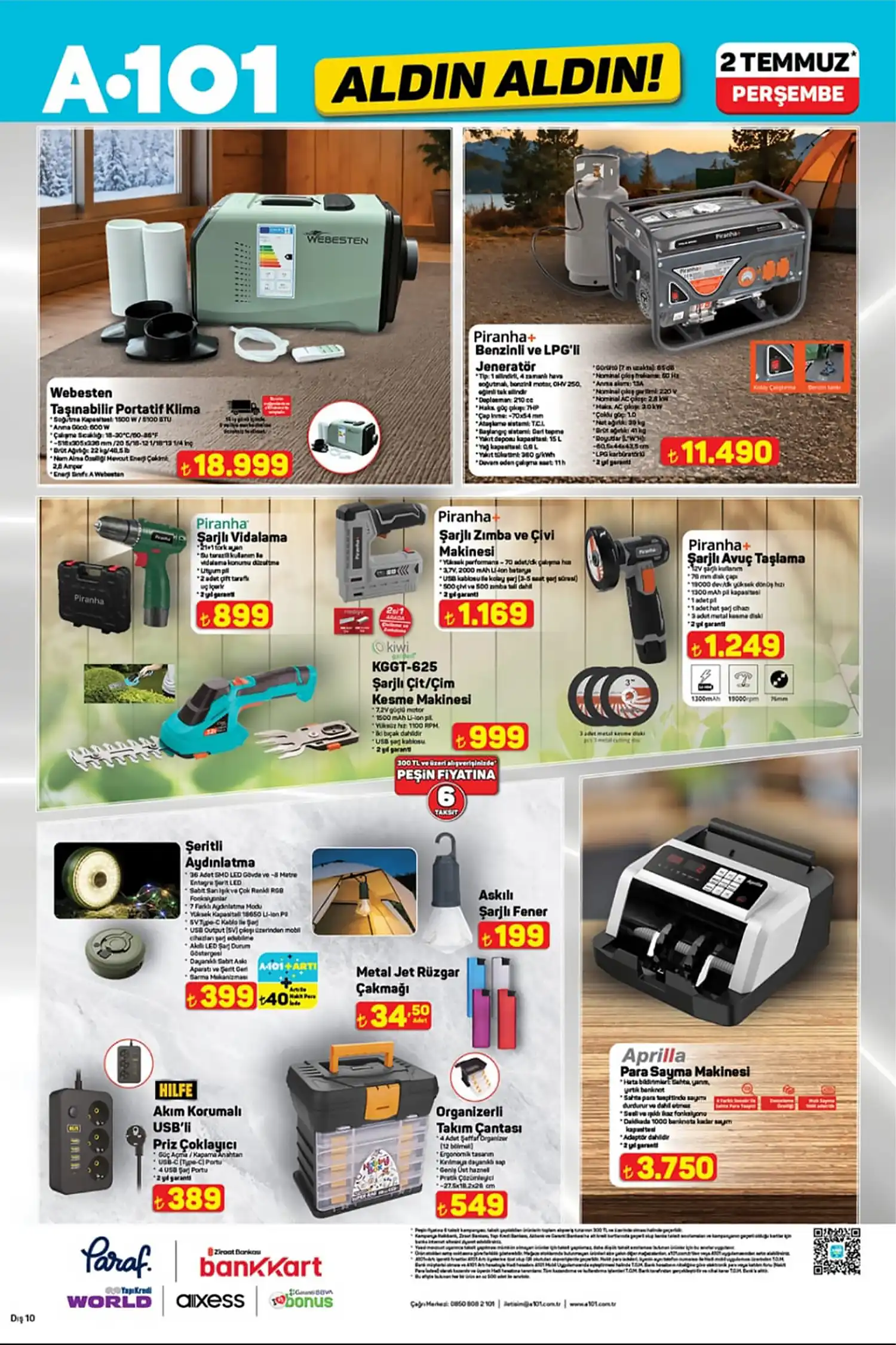 A101 aktüel 2 Temmuz 2026 katalog gorseli 3