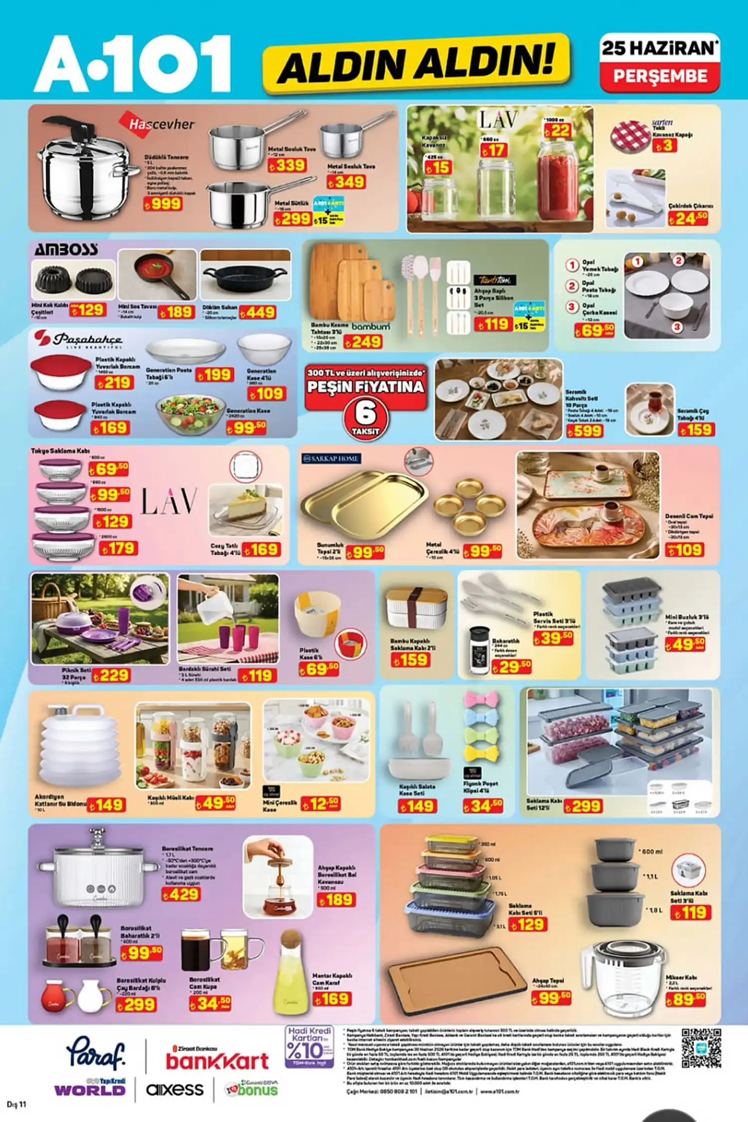 A101 aktüel 25 Haziran 2026 katalog gorseli 2