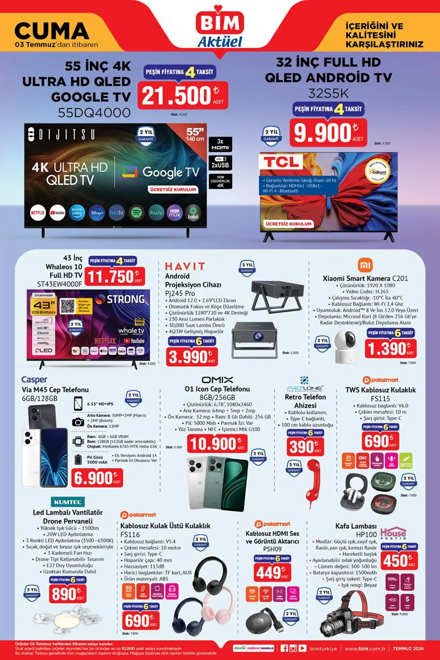 Bi̇m aktüel 3 Temmuz 2026 katalog gorseli 1