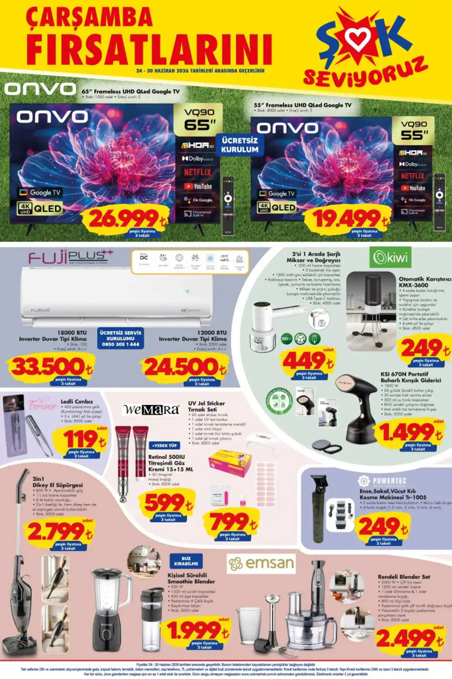 ŞOK aktüel 24 Haziran 2026 katalog gorseli 1