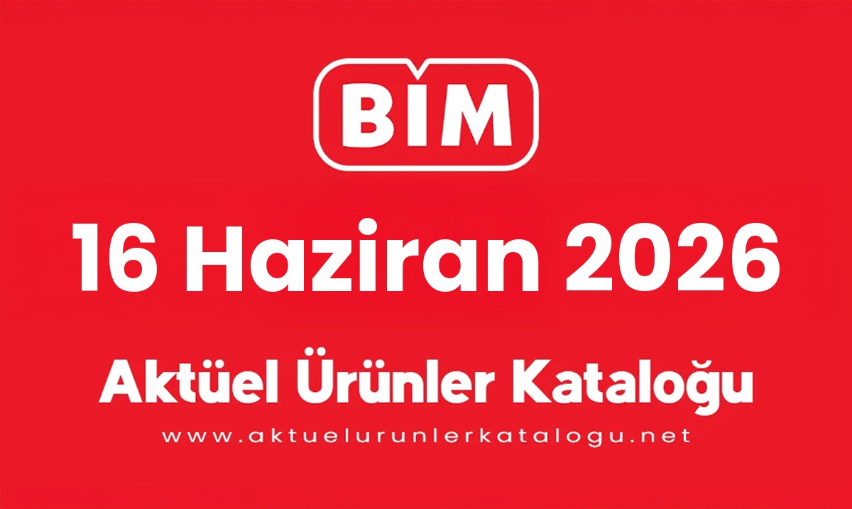 BİM aktüel 16 Haziran 2026 kapak gorseli