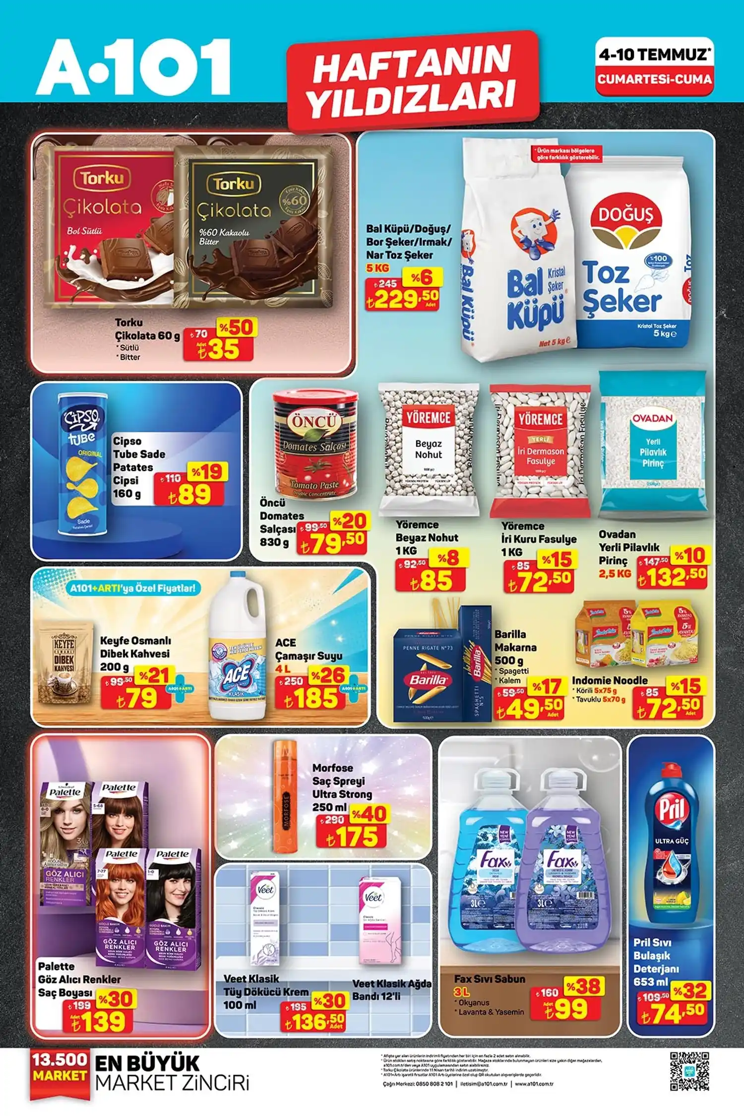 A101 aktüel 4 Temmuz 2026 katalog sayfa 2