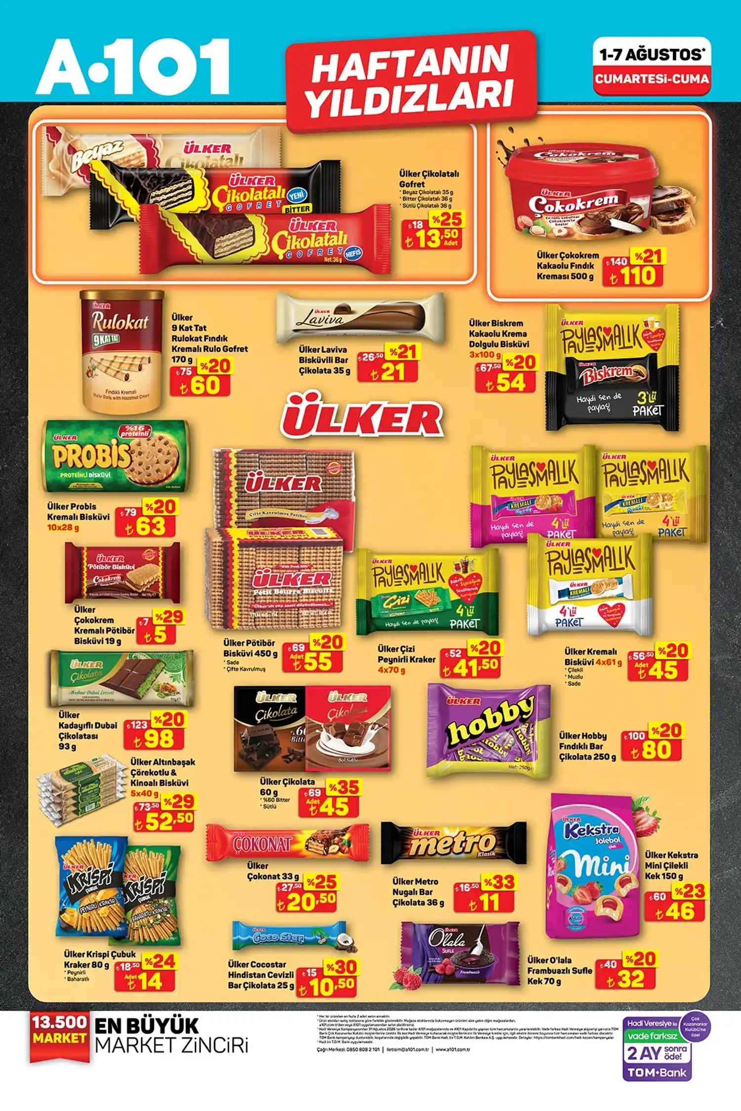 A101 1 Agustos 2026 katalog ek sayfa 2