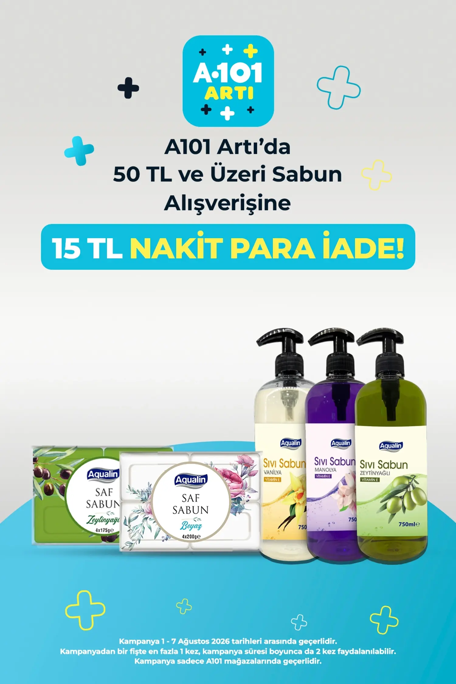 A101 1 Agustos 2026 Arti katalog sayfa 1