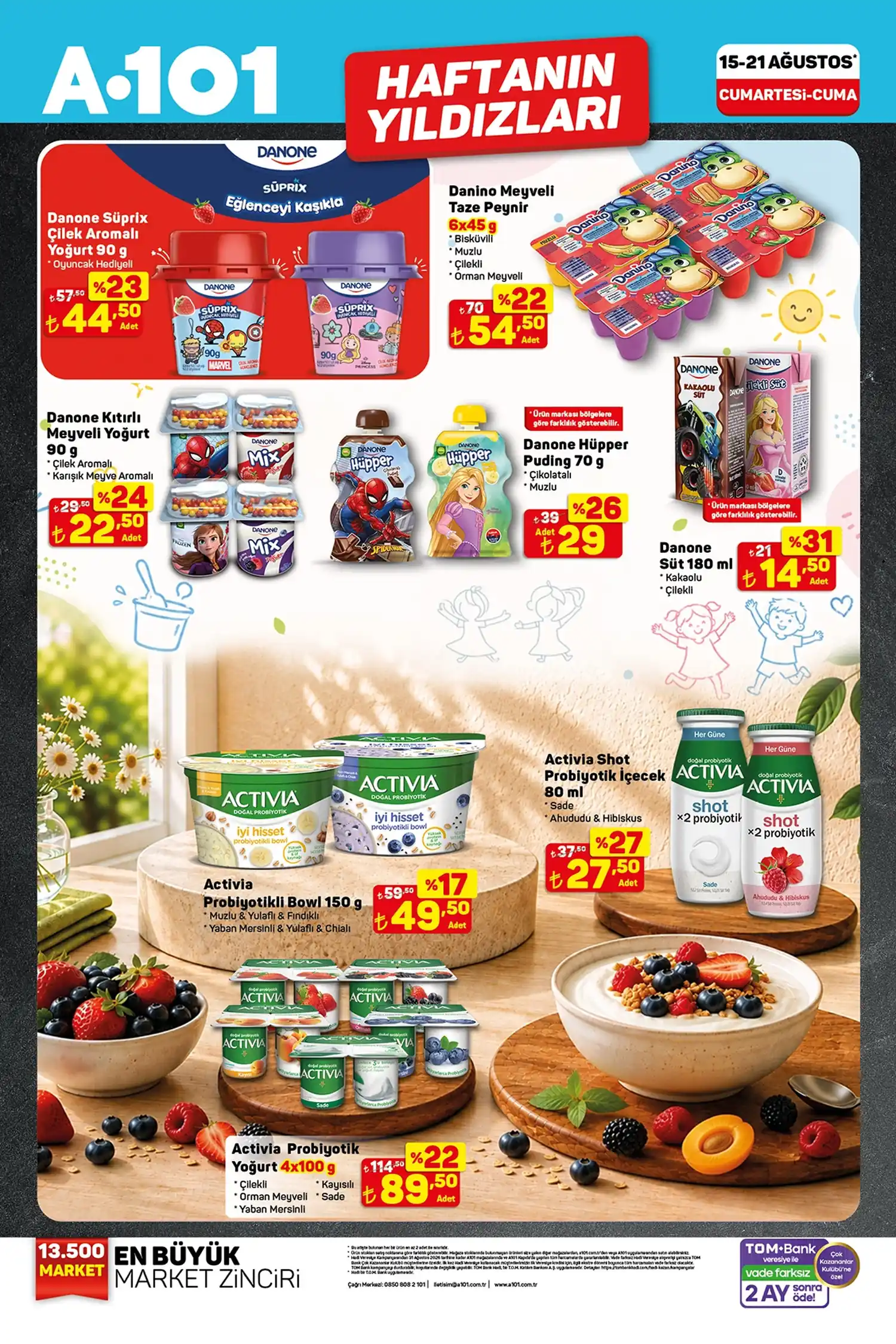 A101 15 Agustos 2026 aktuel katalog ek sayfa 1