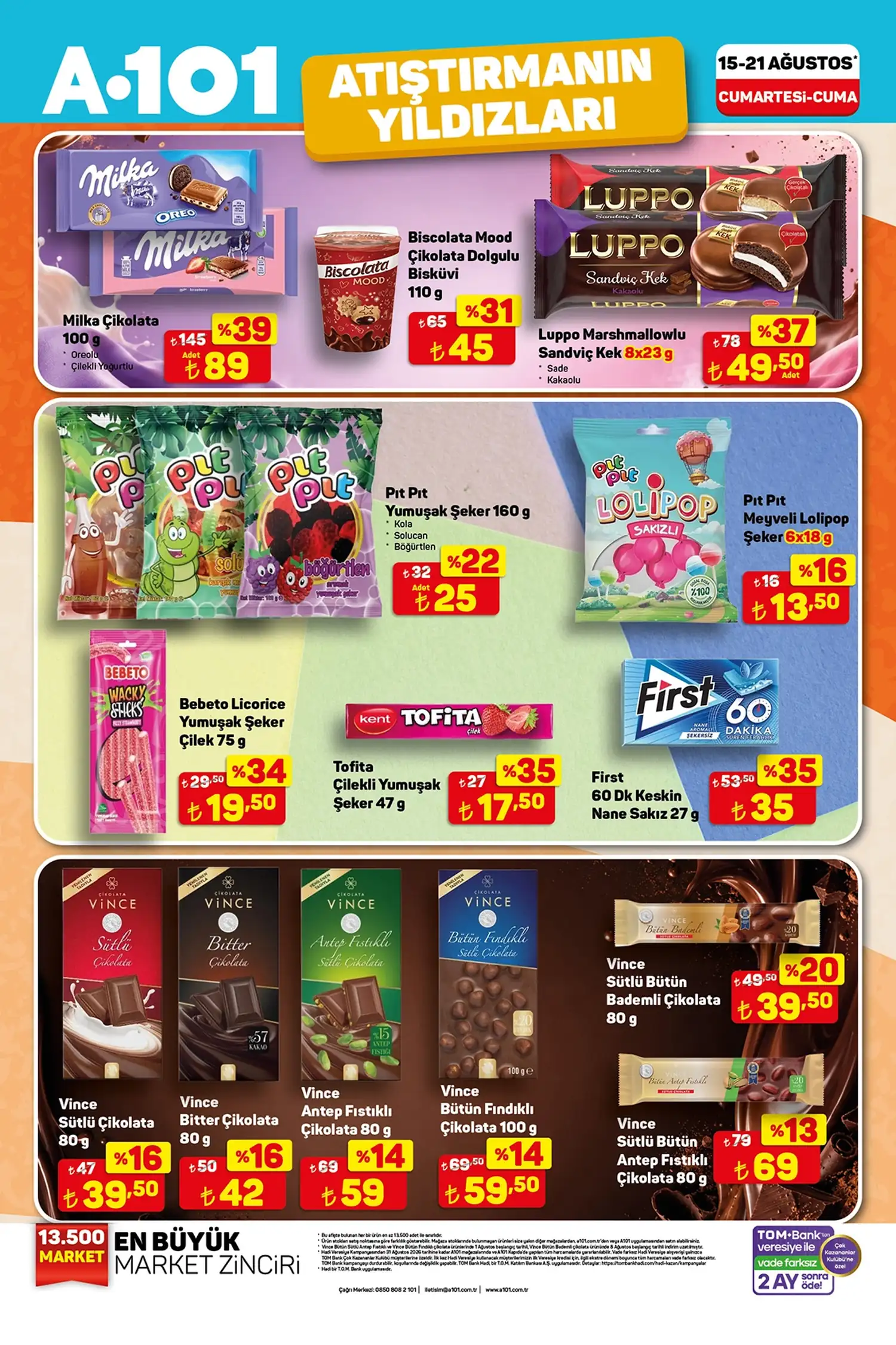 A101 15 Agustos 2026 aktuel katalog ek sayfa 2
