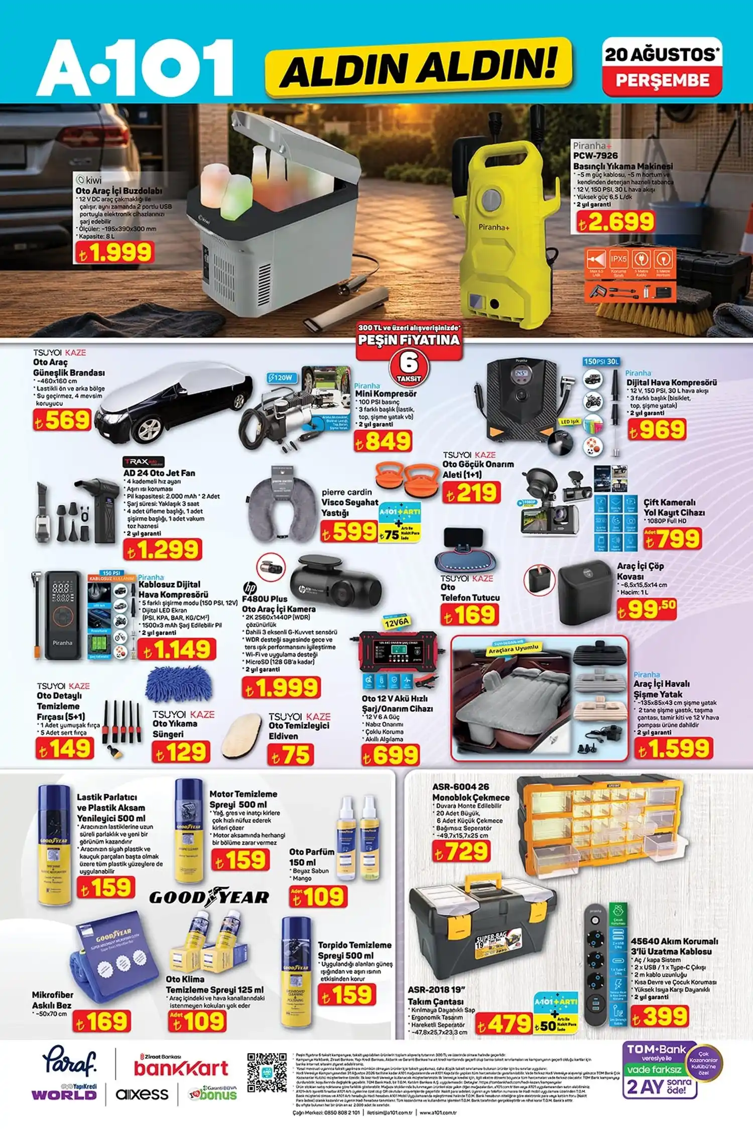 A101 20 Agustos 2026 aktuel katalog sayfa 3