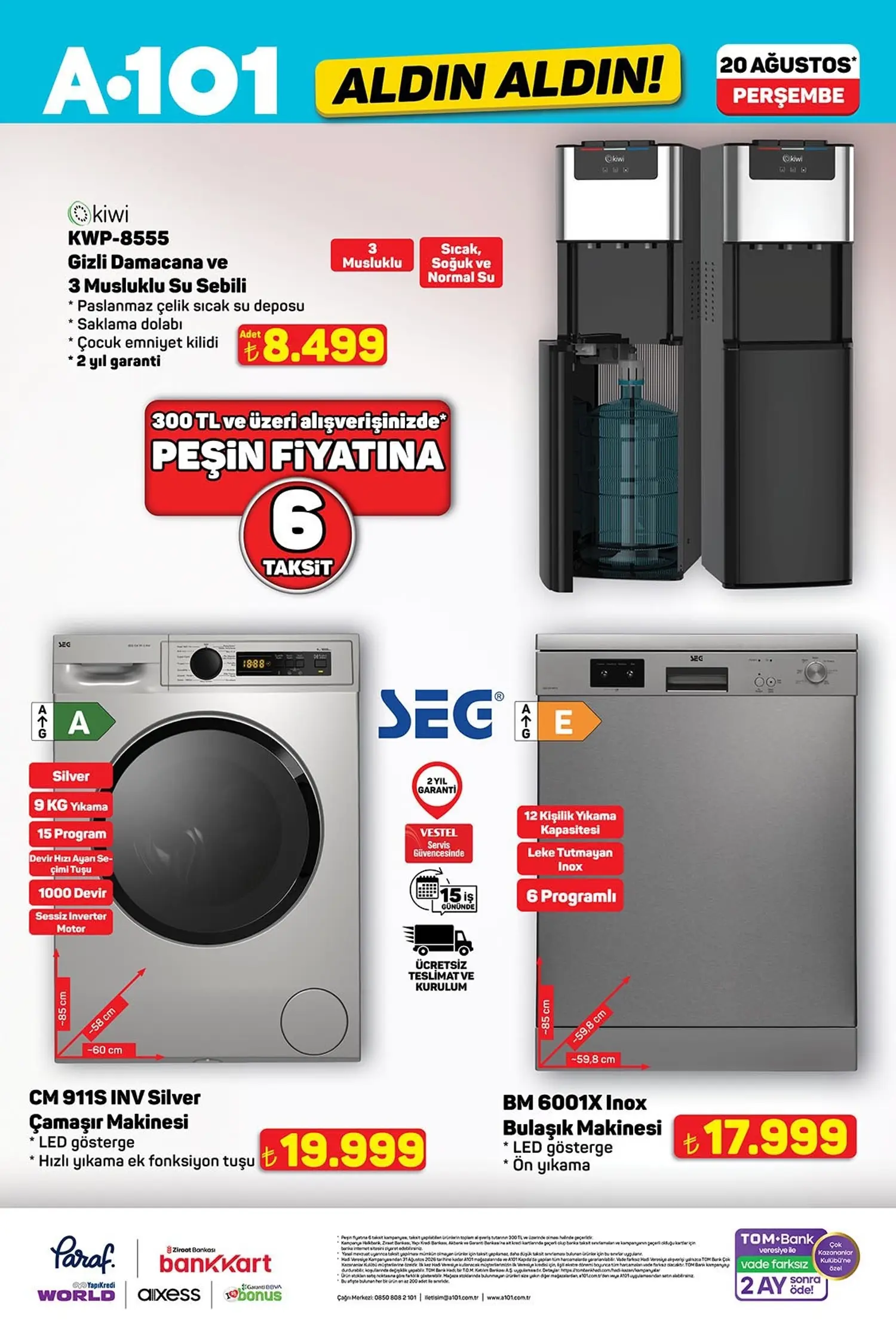 A101 20 Agustos 2026 aktuel katalog sayfa 5