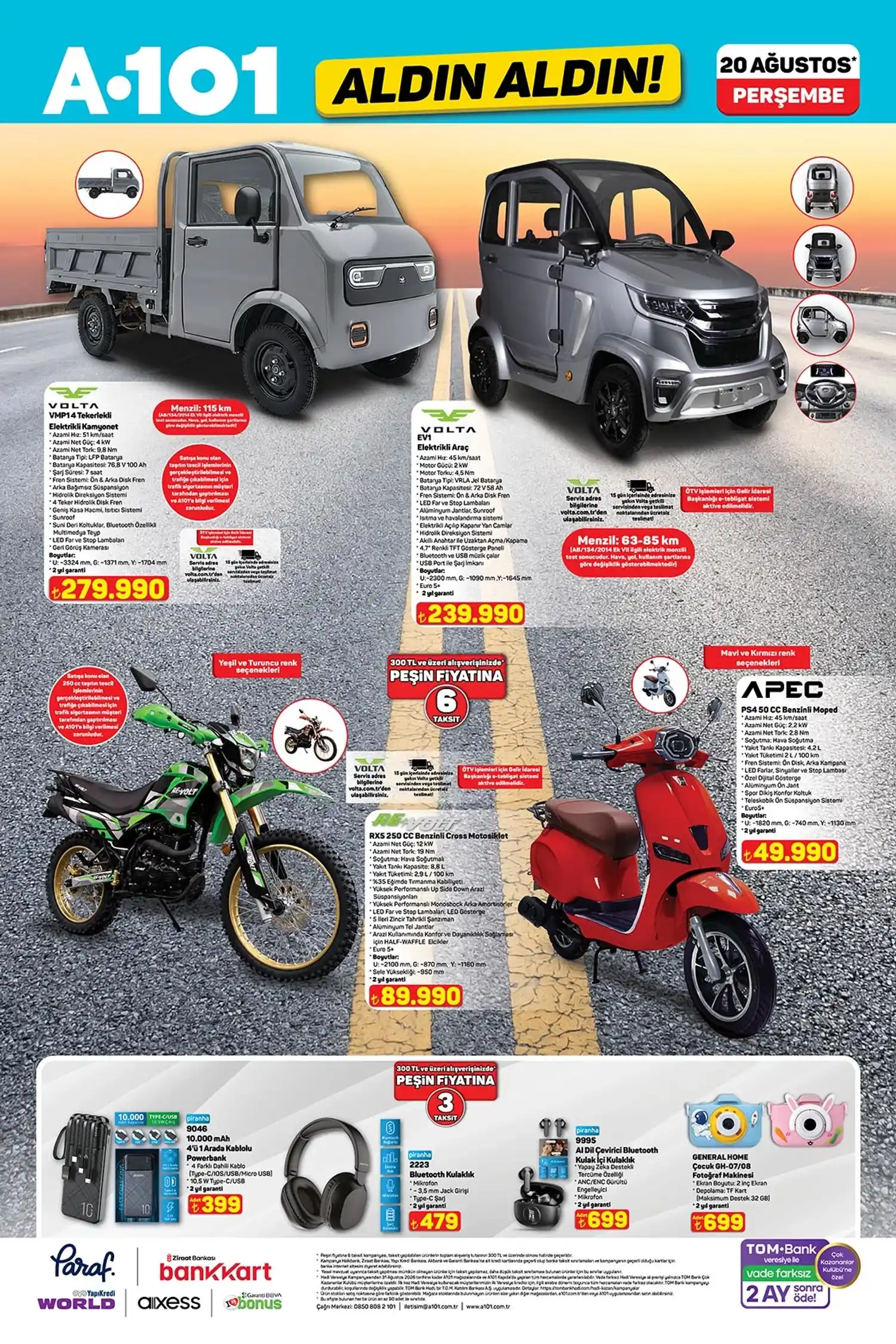 A101 20 Agustos 2026 aktuel katalog sayfa 6
