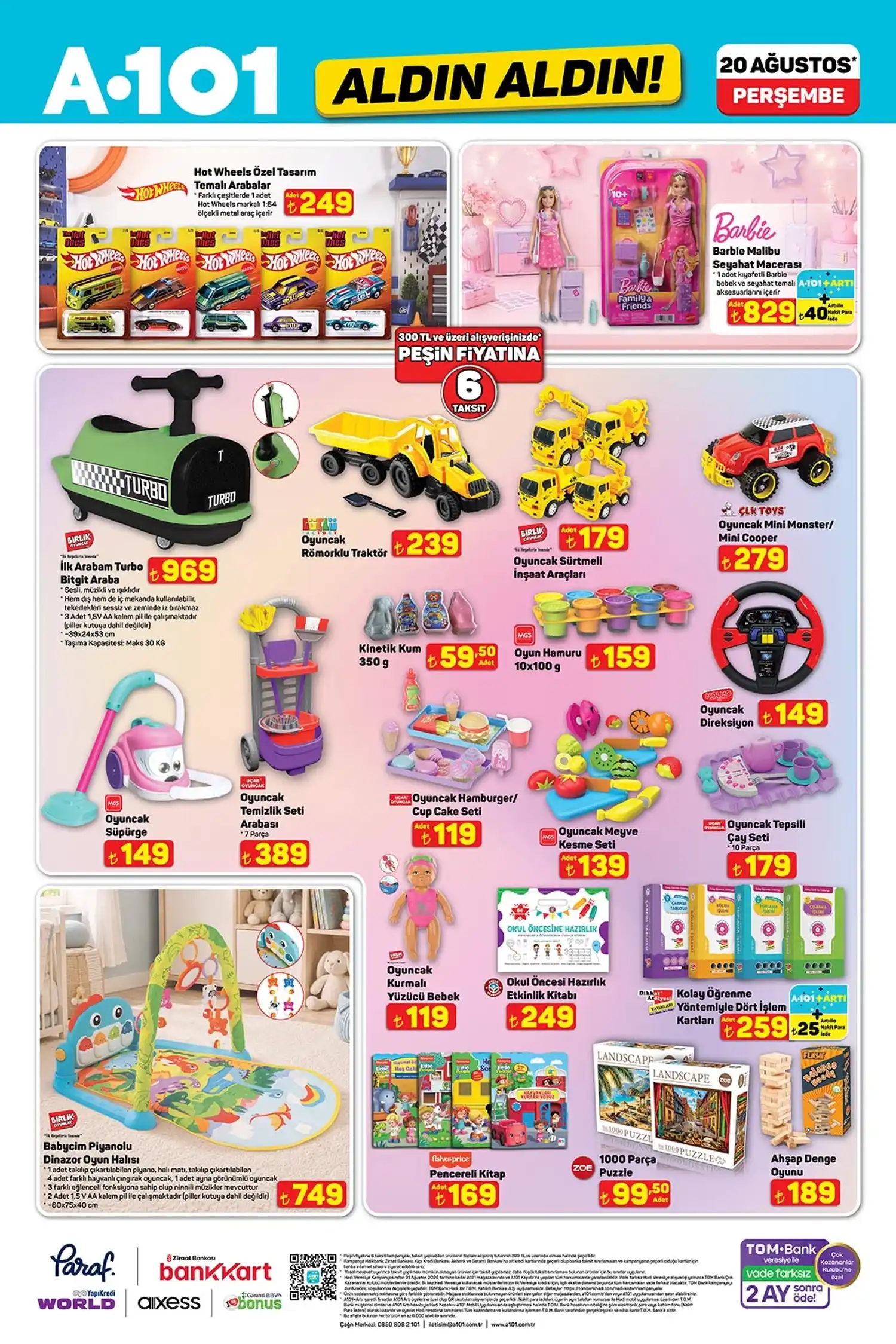 A101 20 Agustos 2026 aktuel katalog sayfa 8