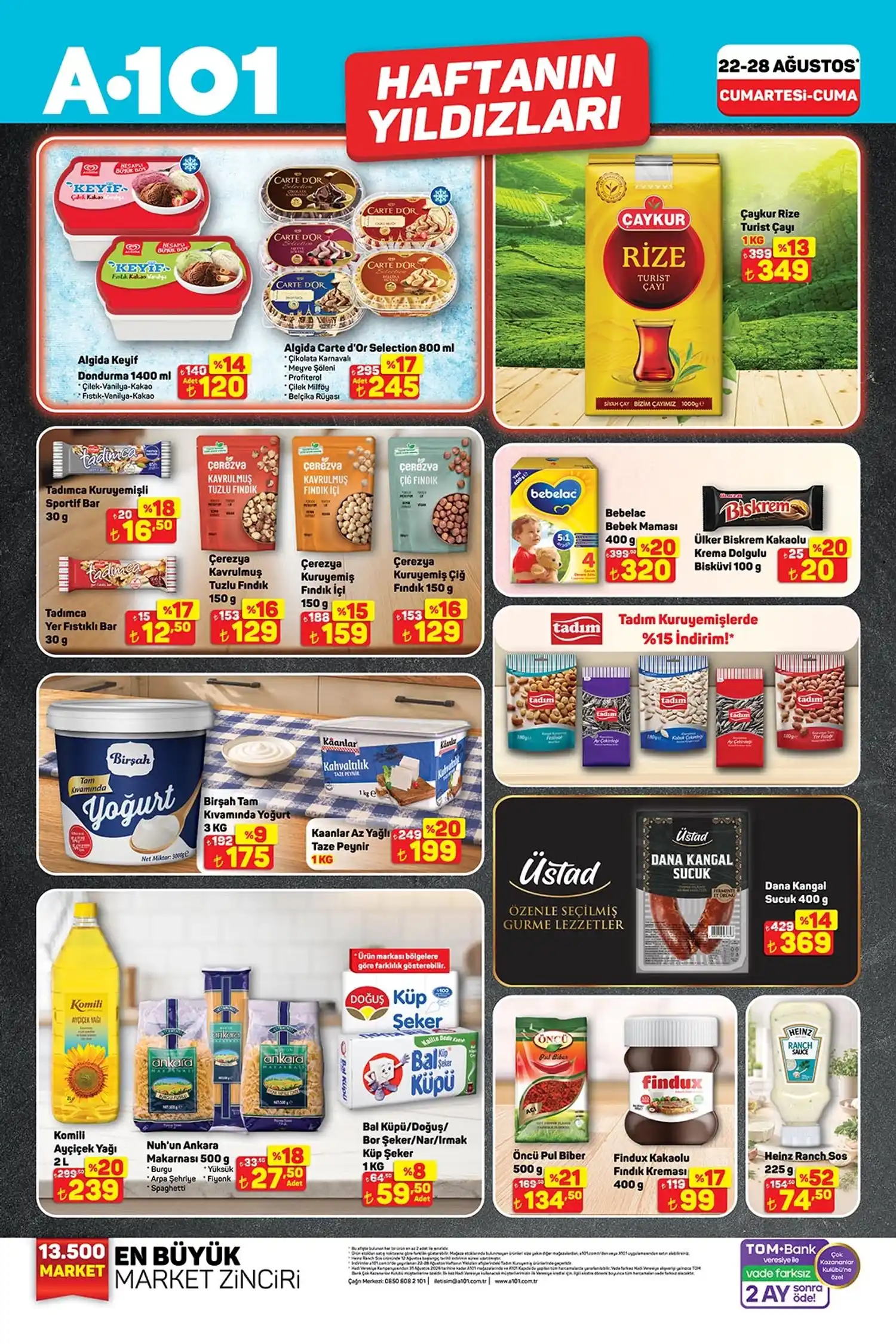 A101 22 Agustos 2026 aktuel katalog sayfa 1