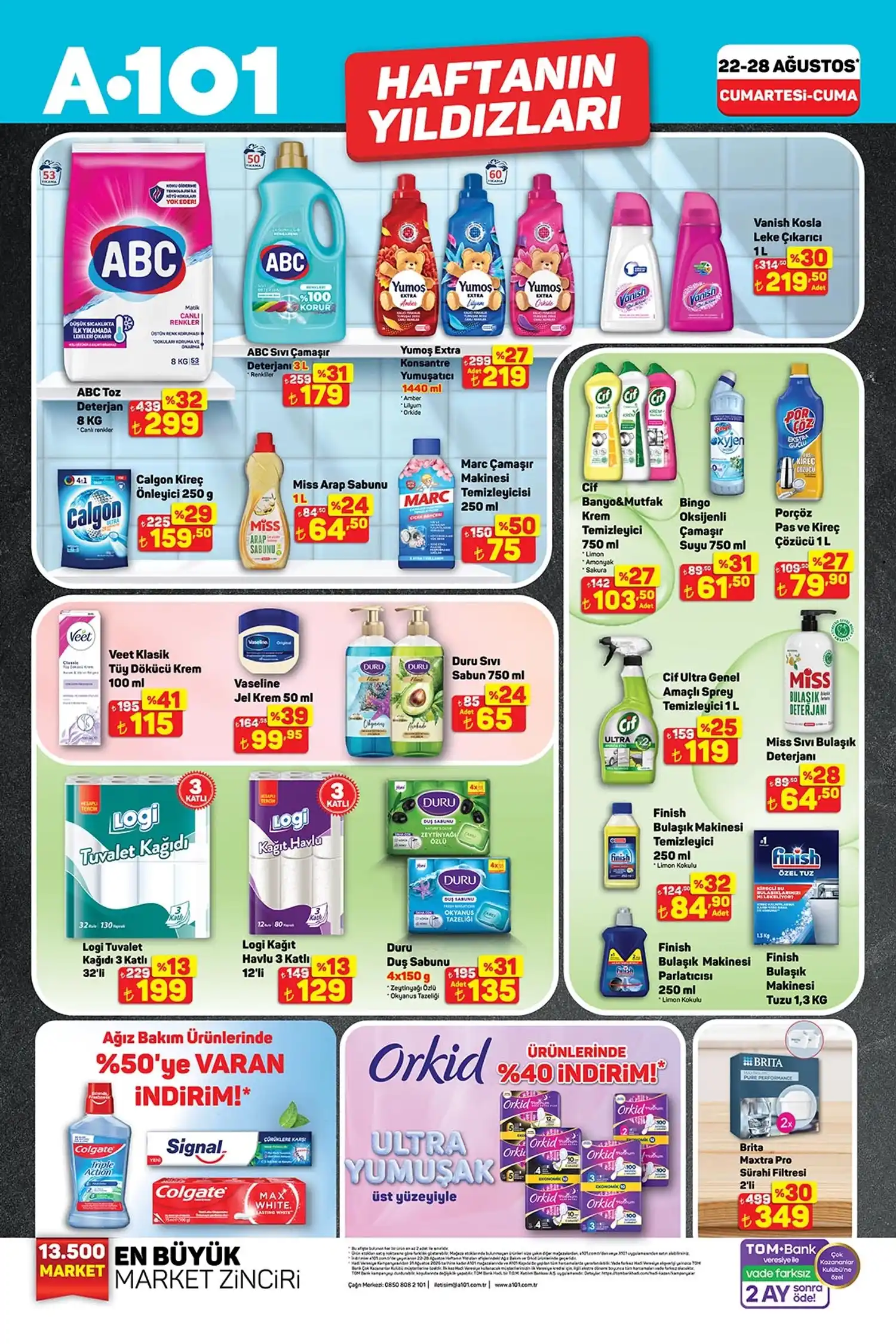 A101 22 Agustos 2026 aktuel katalog sayfa 2
