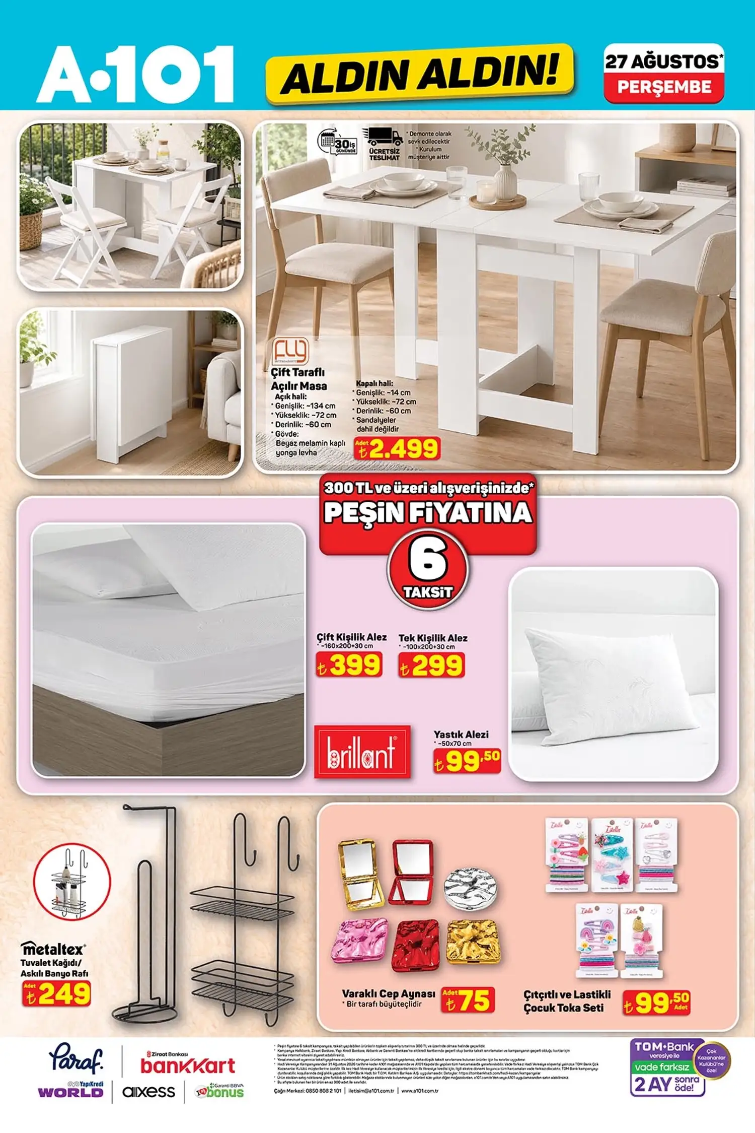A101 27 Ağustos 2026 Aktüel Ürünler Kataloğu A101 27 Agustos 2026 aktuel katalog sayfa 7