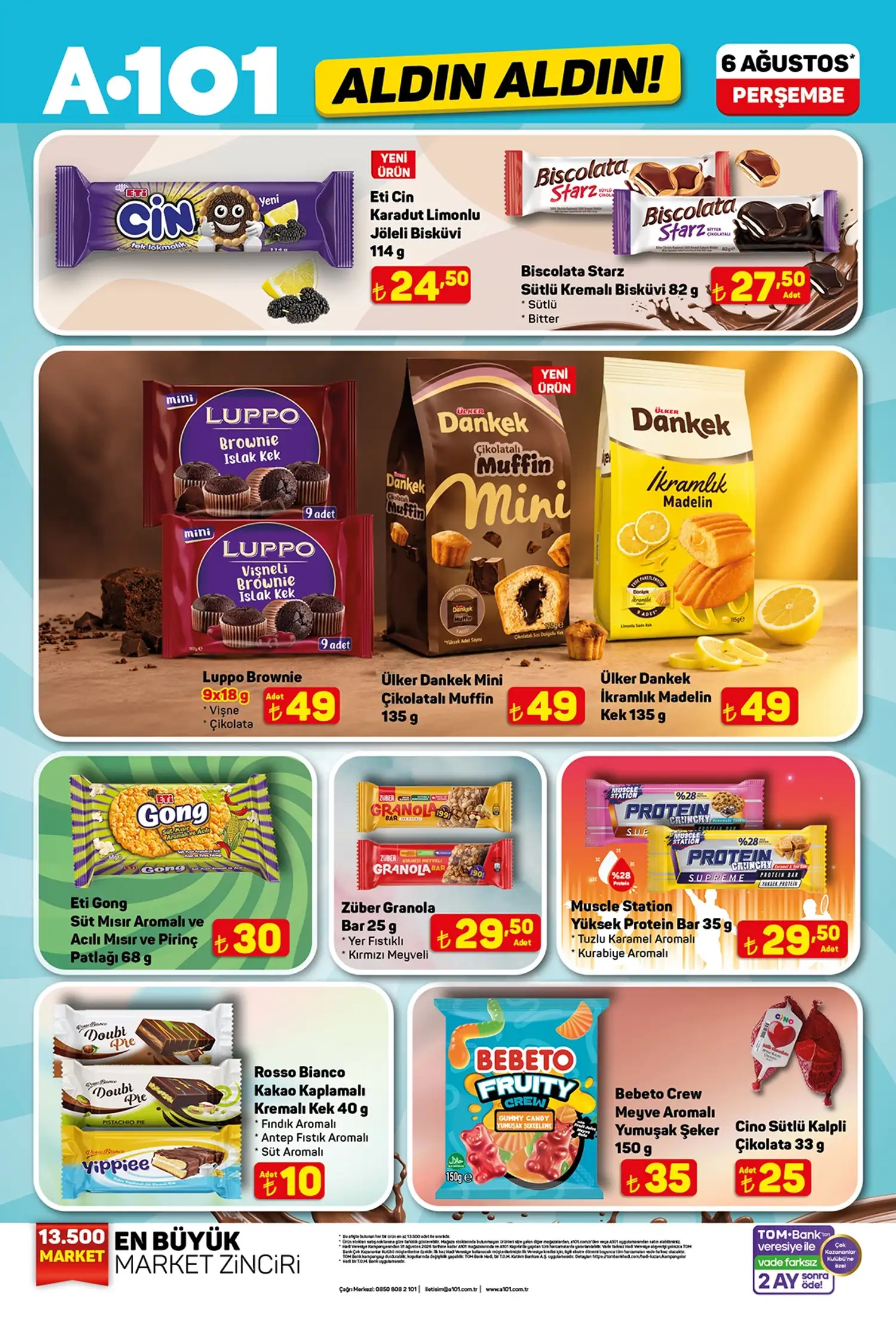 A101 6 Agustos 2026 katalog temizlik urunleri