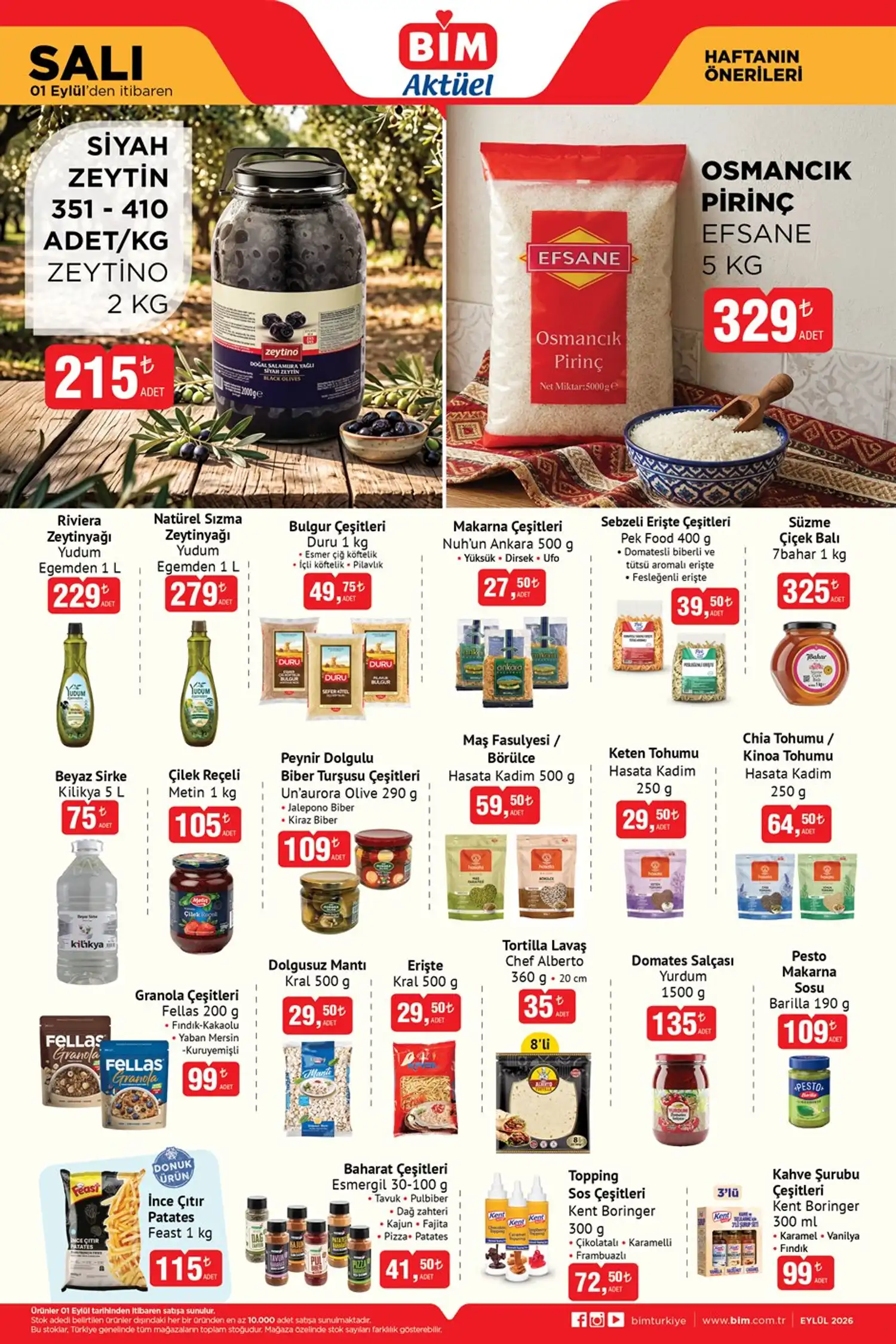 BIM 1 Eylul 2026 aktuel katalog sayfa 1