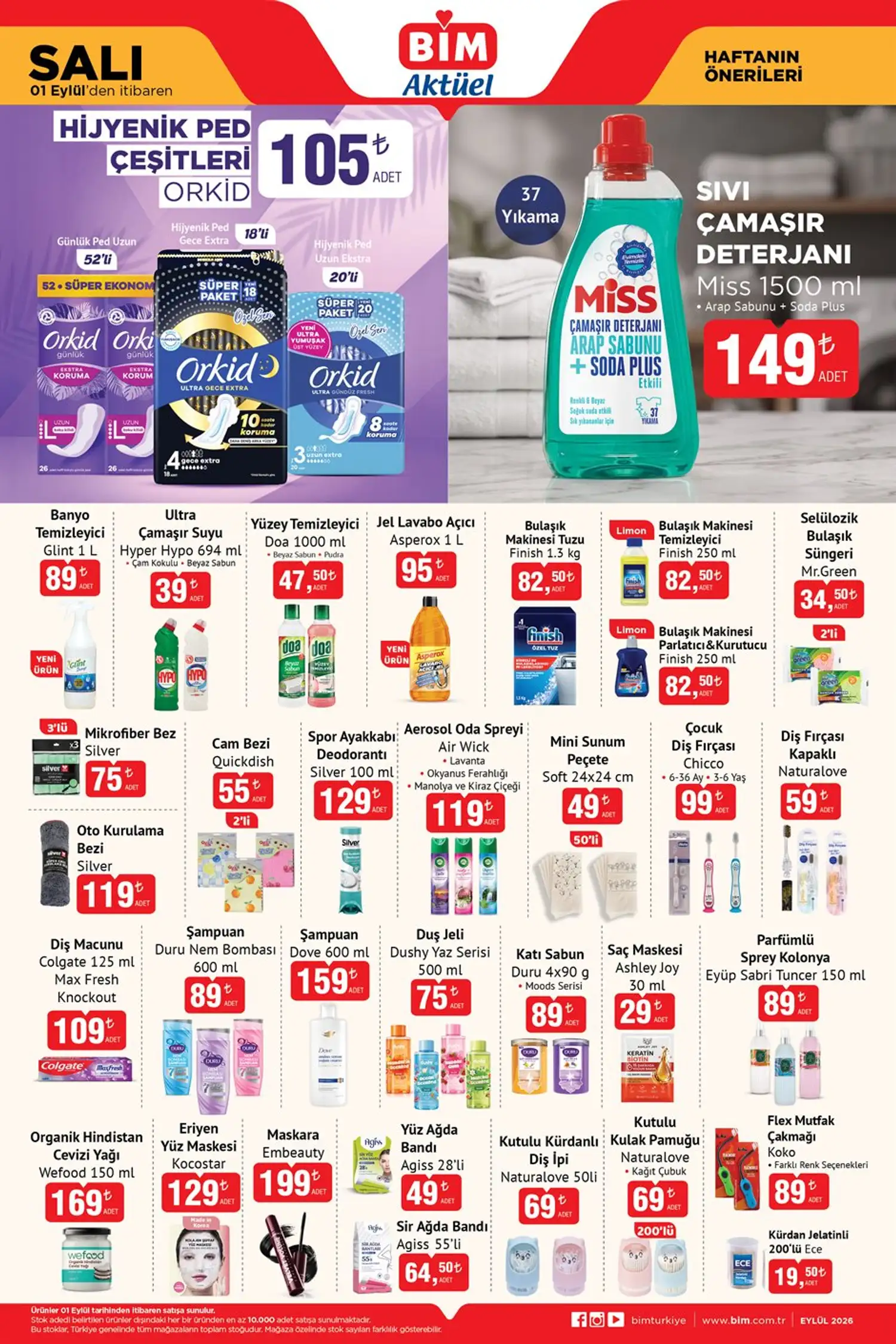 BIM 1 Eylul 2026 aktuel katalog sayfa 2
