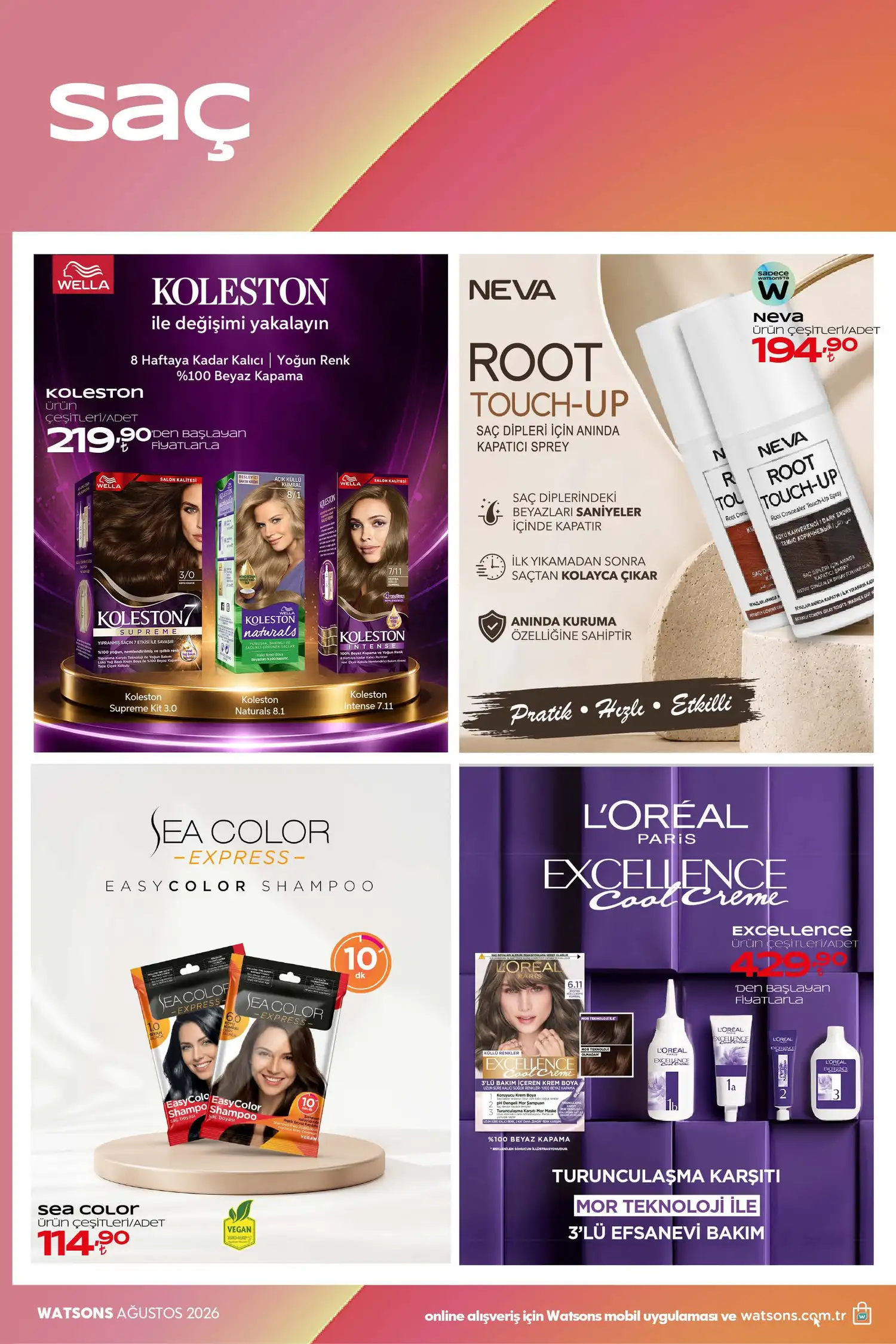 Watsons Agustos 2026 katalog sayfa 36 - katalog sayfalari