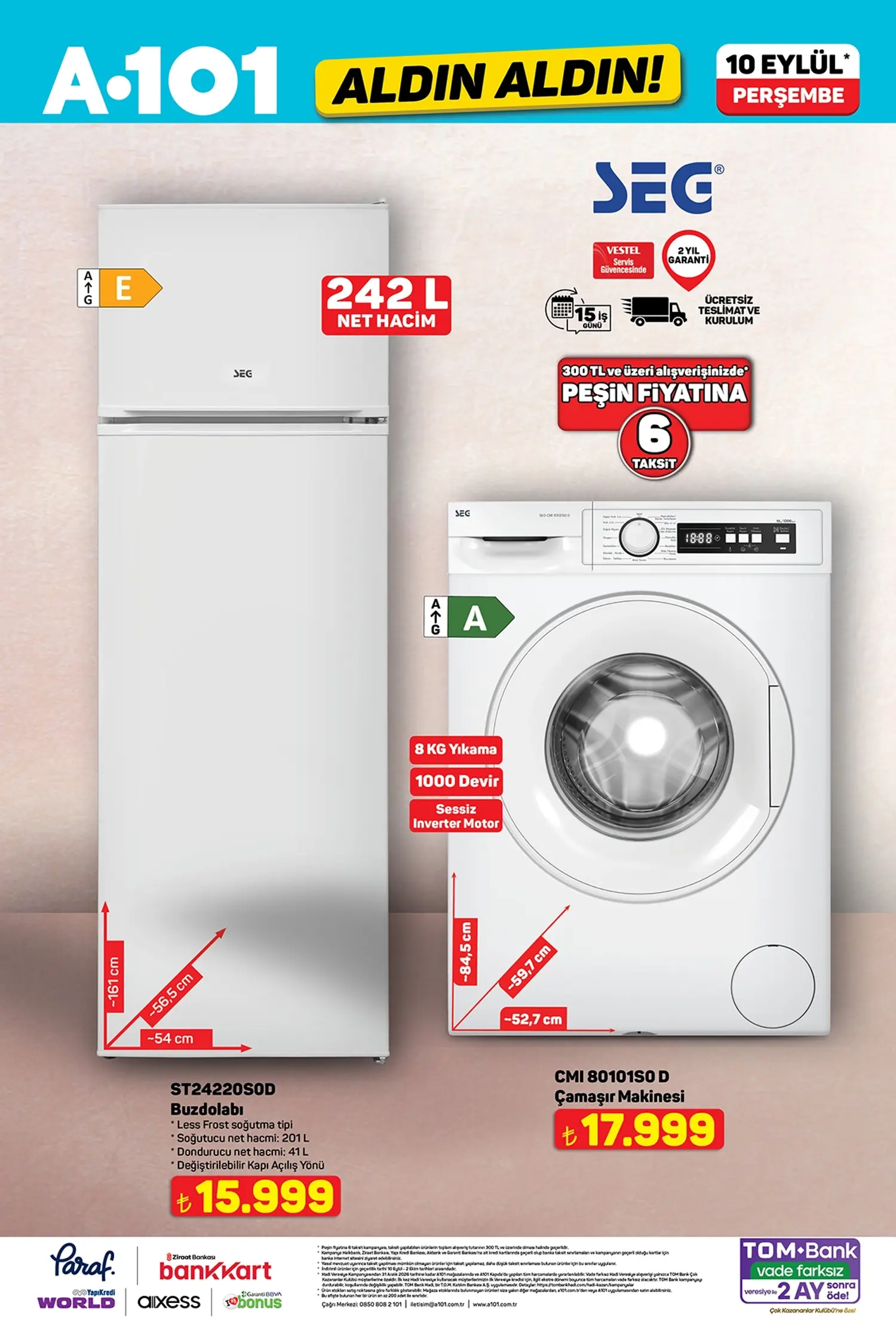 A101 10 Eylül 2026 Aktüel Ürünler Kataloğu 6. sayfa