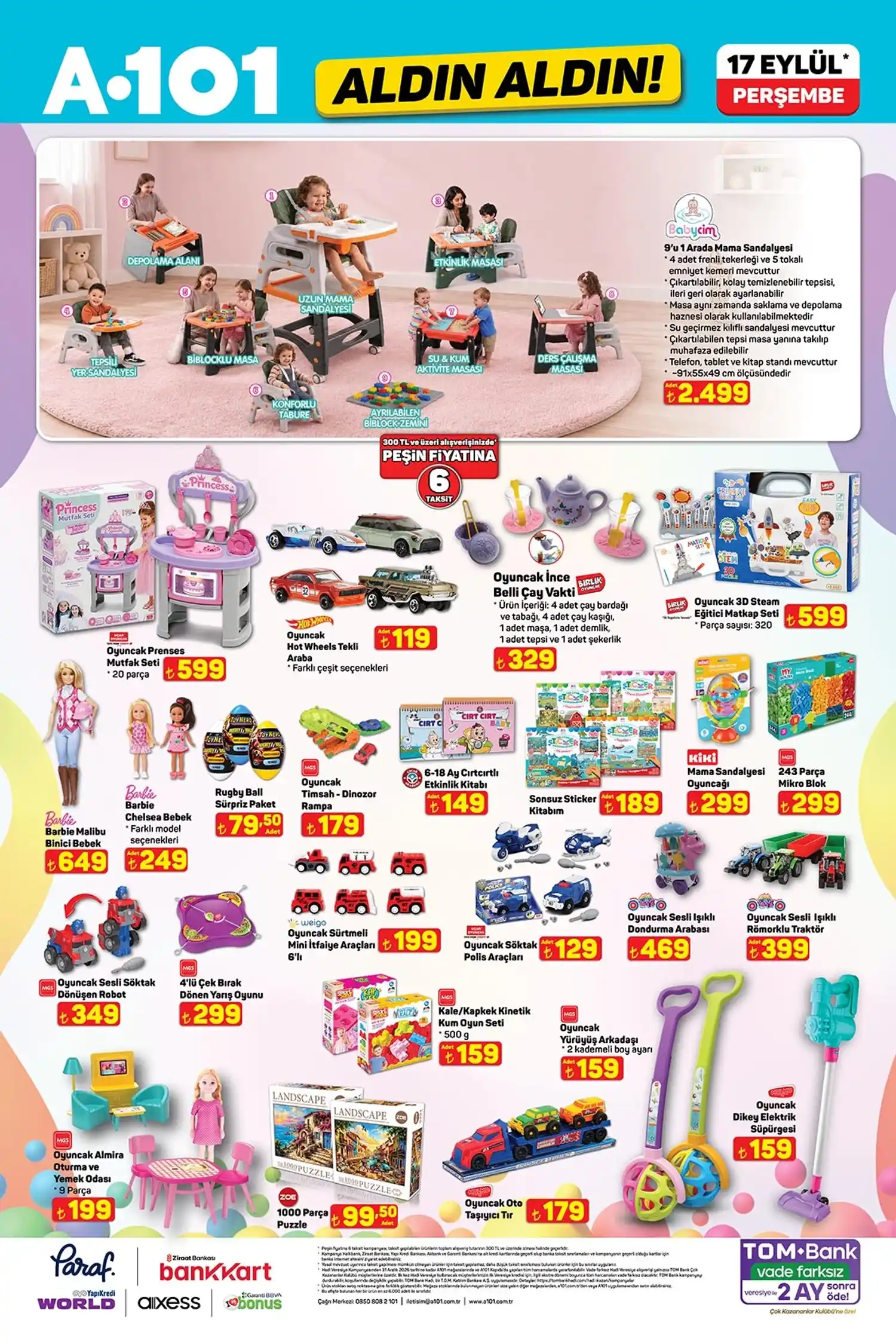 A101 17 Eylül 2026 aktüel kataloğu 11. sayfa