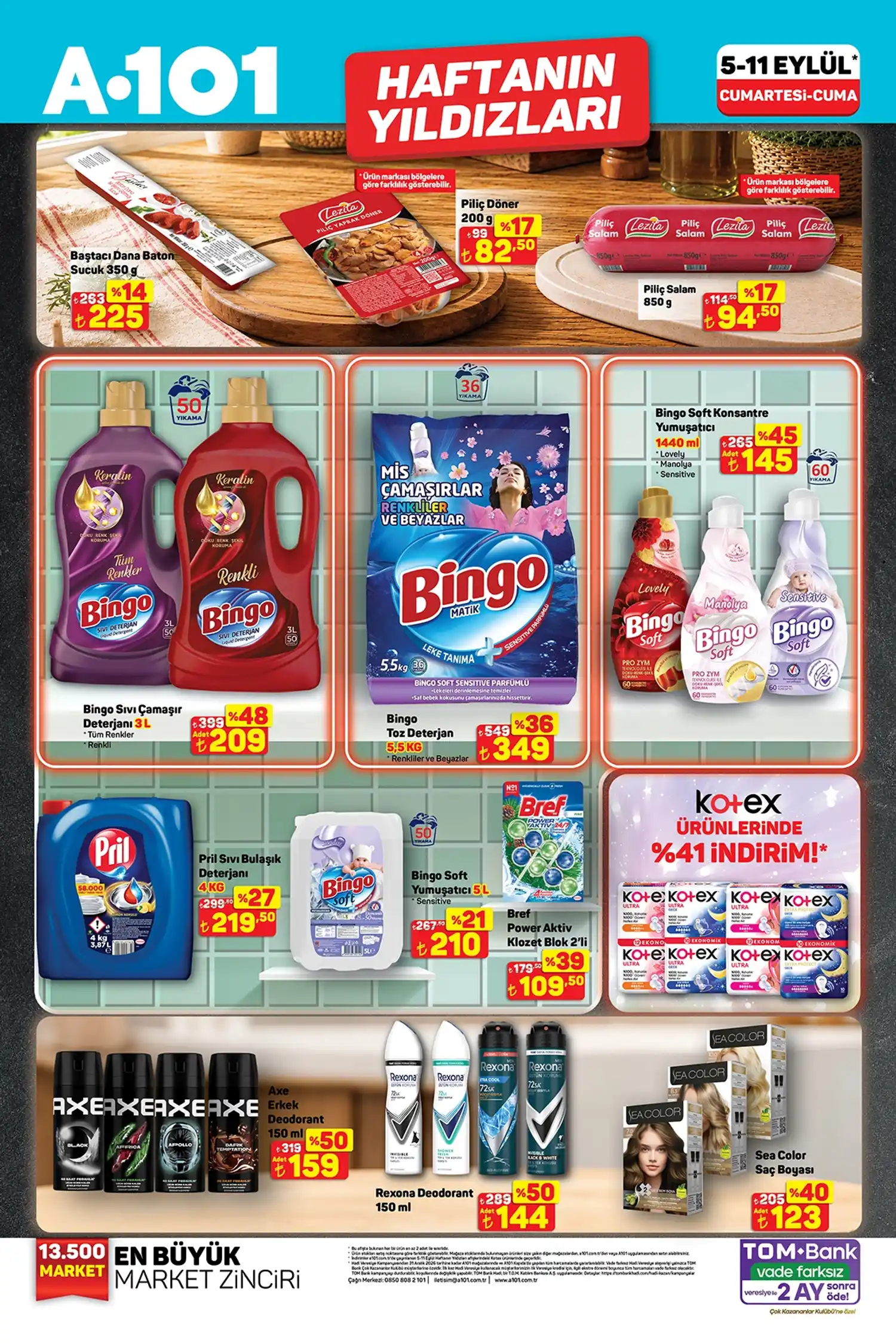 A101 5 Eylül 2026 Aktüel Ürünler Kataloğu 2. sayfa
