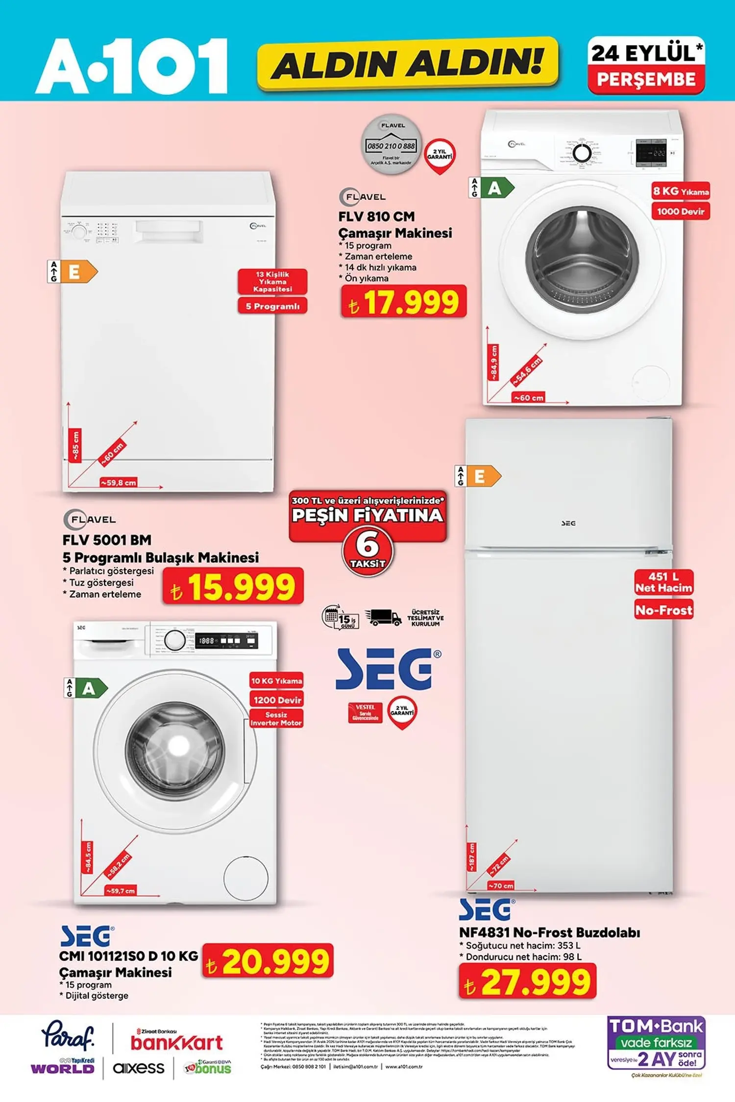 A101 24 Eylül 2026 Aktüel Ürünler Kataloğu 6. sayfa