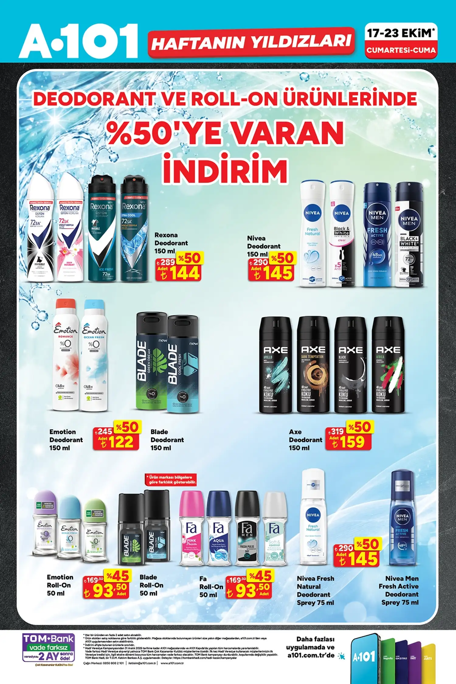 A101 17–23 Ekim 2026 Haftanın Yıldızları Kataloğu 4. sayfa