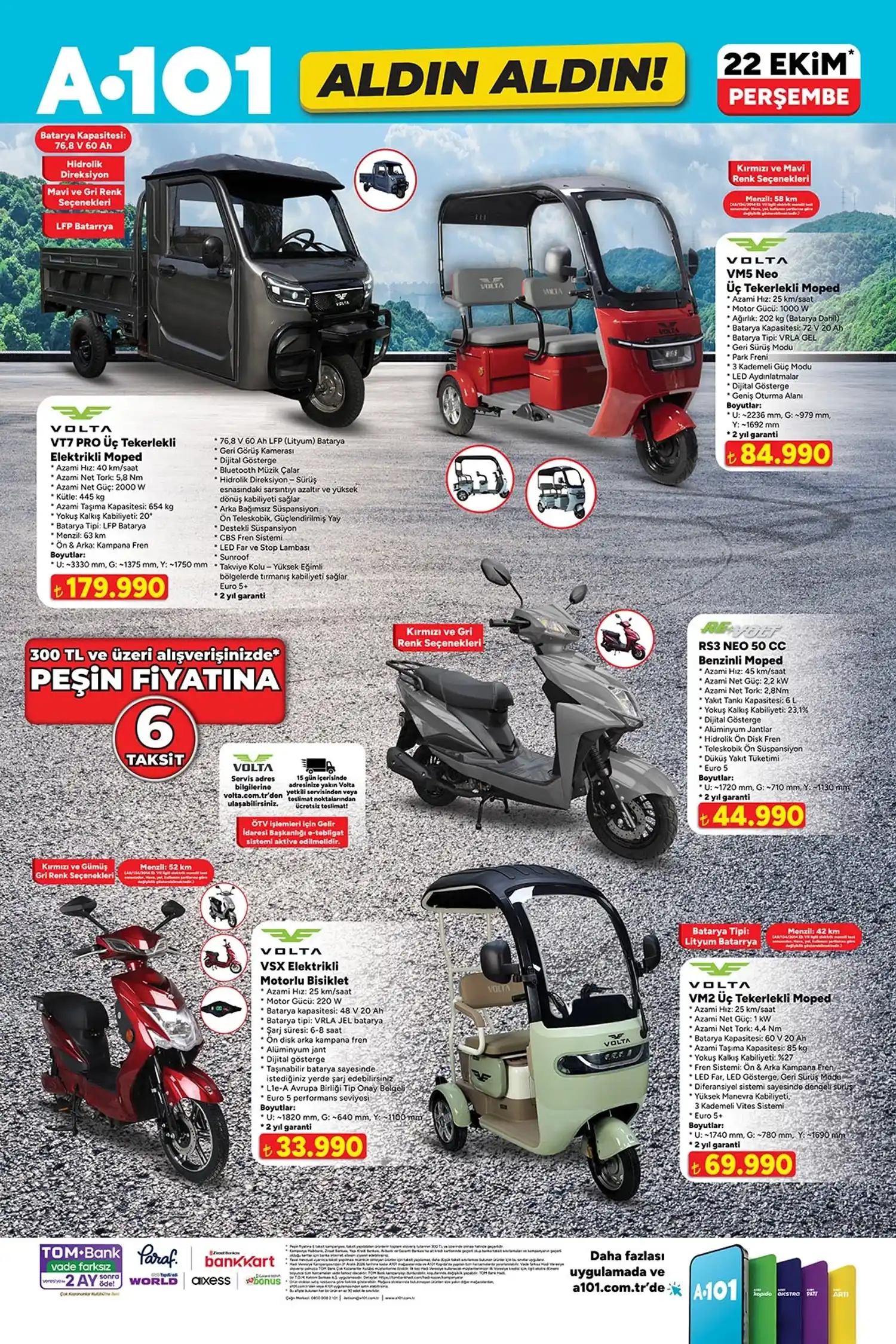A101 22 Ekim 2026 Aldın Aldın Kataloğu 6. sayfa