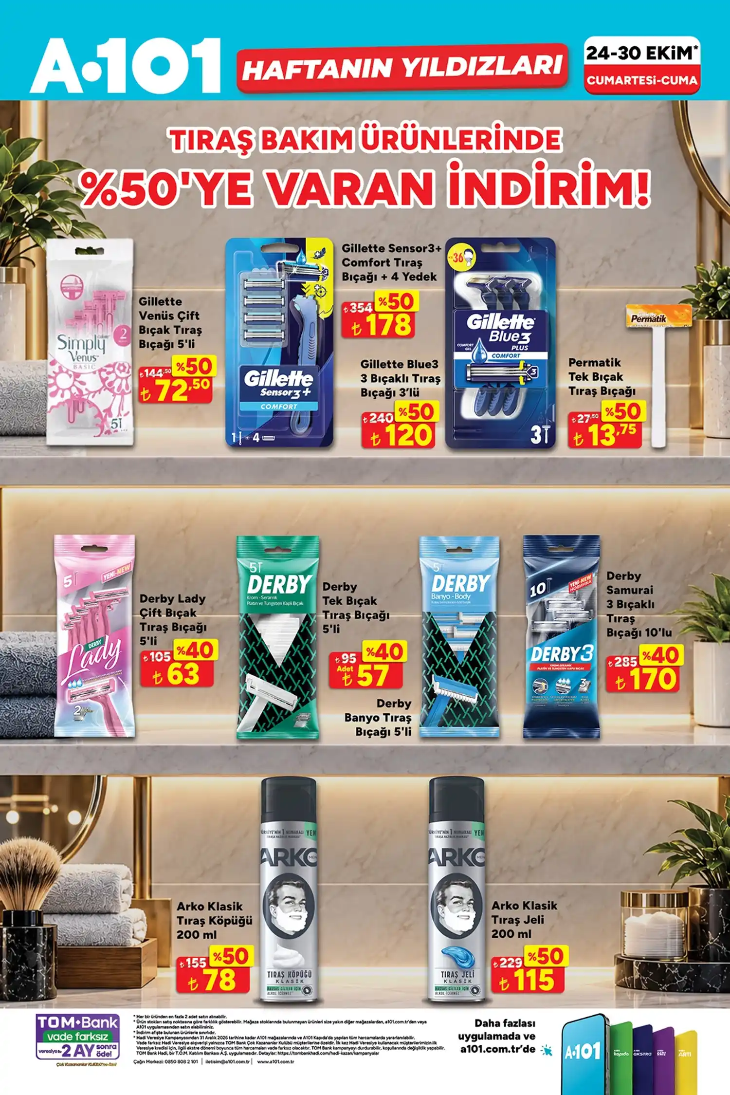 A101 24–30 Ekim 2026 Haftanın Yıldızları Kataloğu 6. sayfa